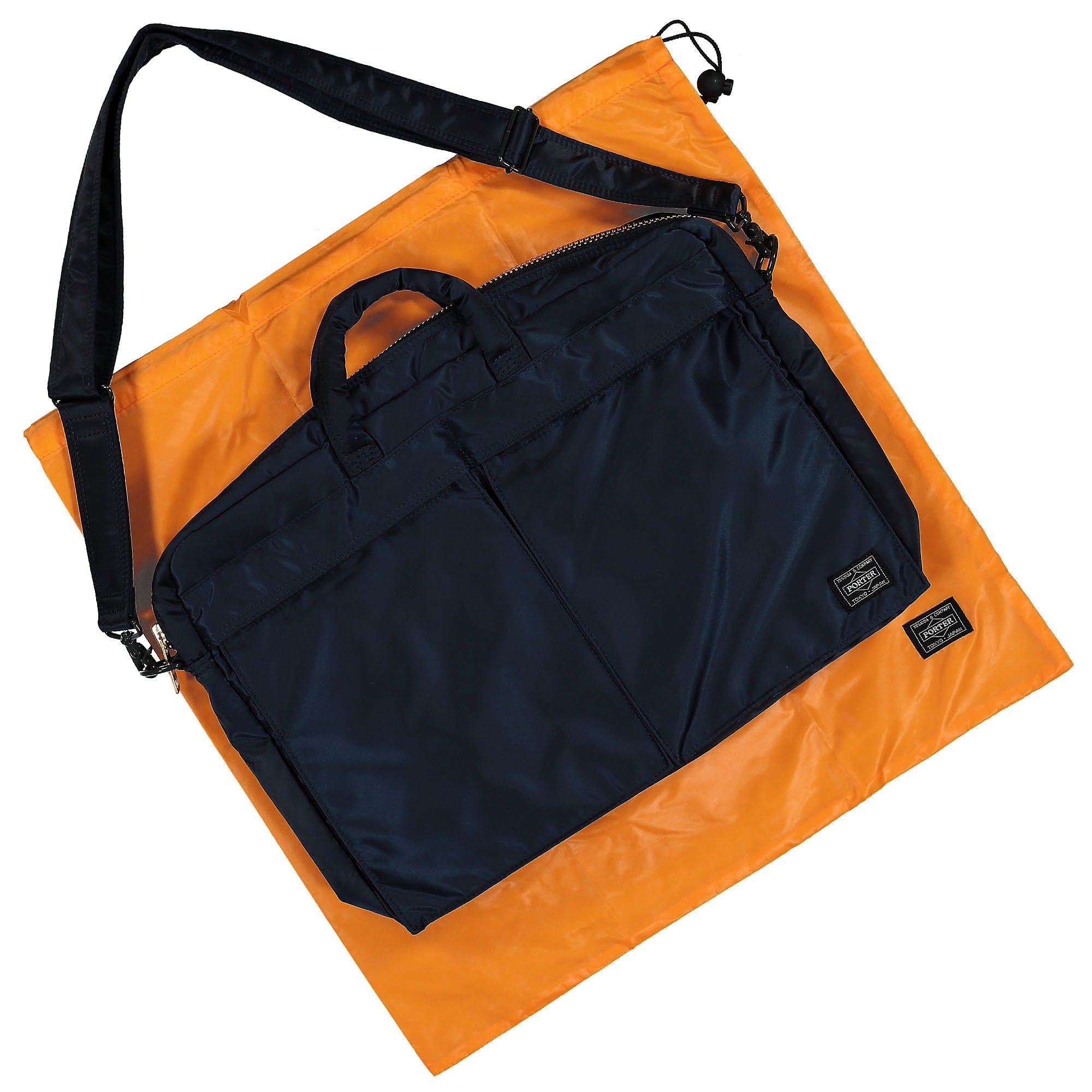 Porter-Yoshida & Co. Tanker 2Way Briefcase Iron Blue Briefcases & Messenger Bags Detail view 1 | Overkill