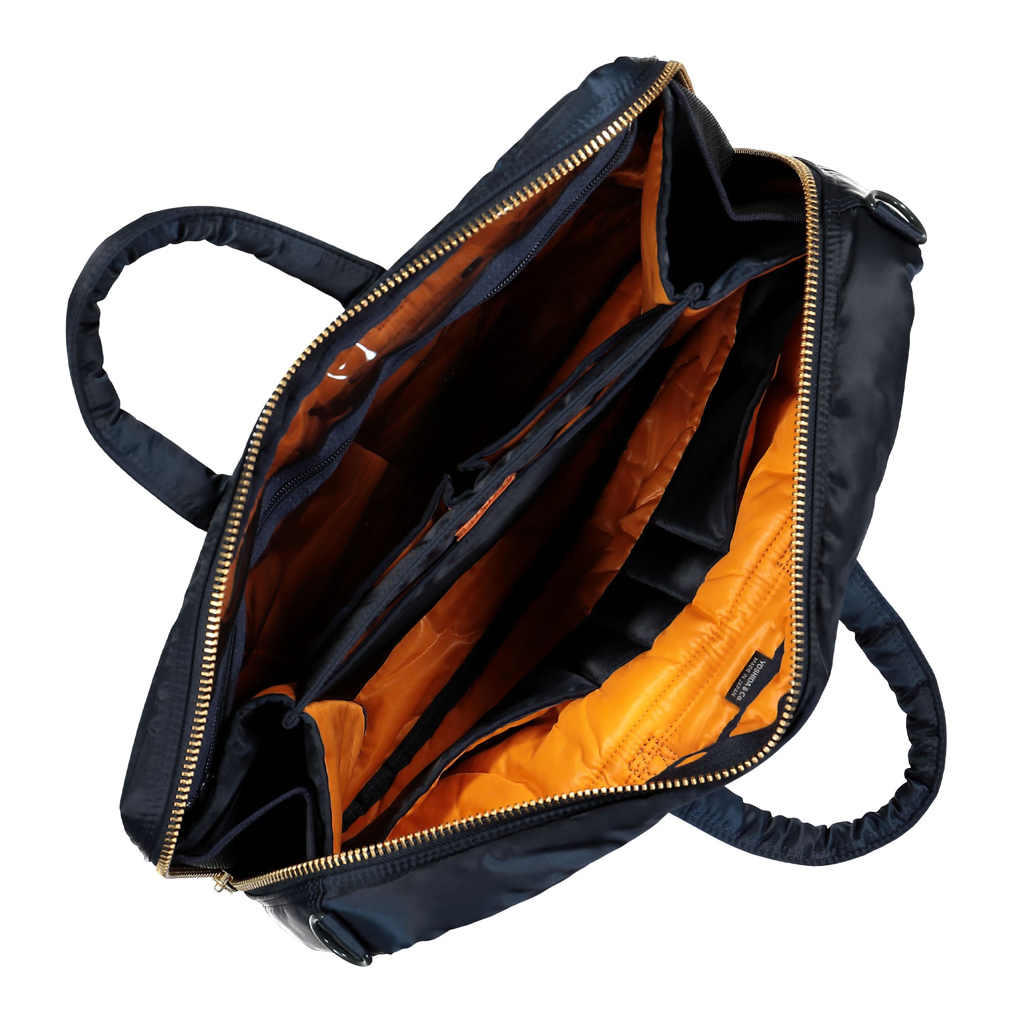 Porter-Yoshida & Co. Tanker 2Way Briefcase Iron Blue Briefcases & Messenger Bags Detailfoto | Overkill