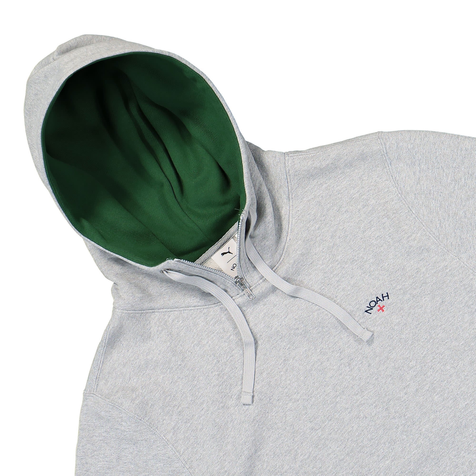 Puma Hoodie Light Gray Heather Hoodies Close-up | Overkill
