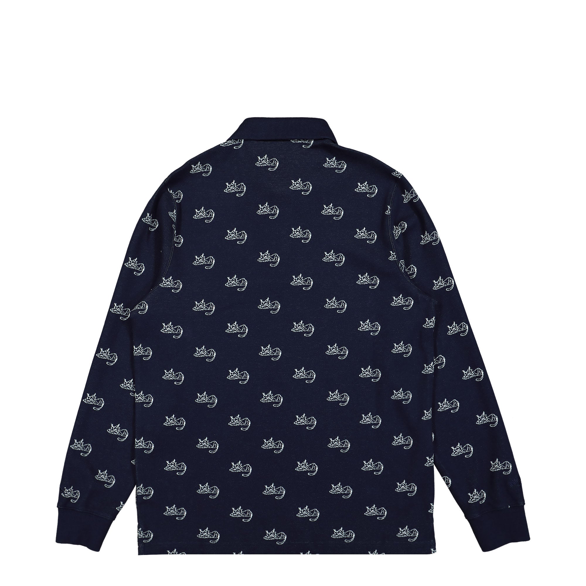 Puma Jacquard Polo Puma Navy Polo Shirts Material | Overkill