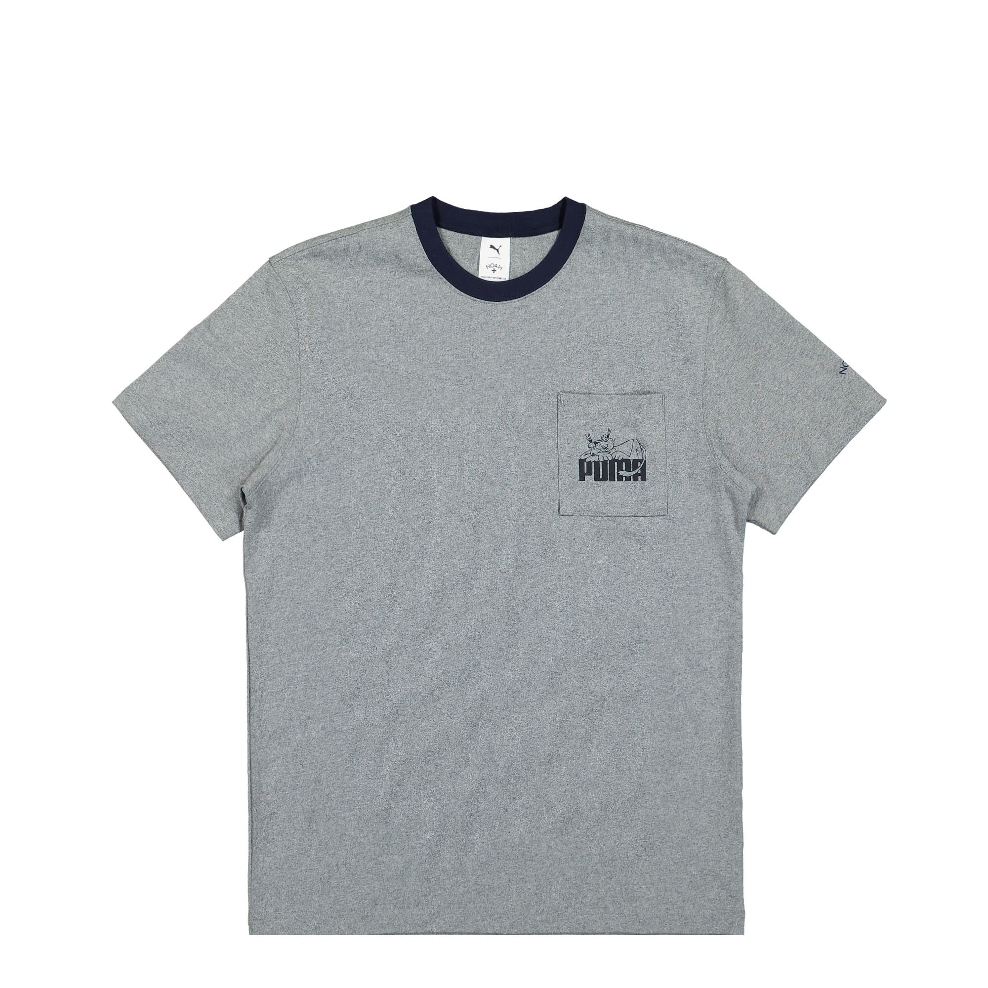 Puma Pocket Tee Medium Gray Heather T-Shirts 623866 03 | Overkill