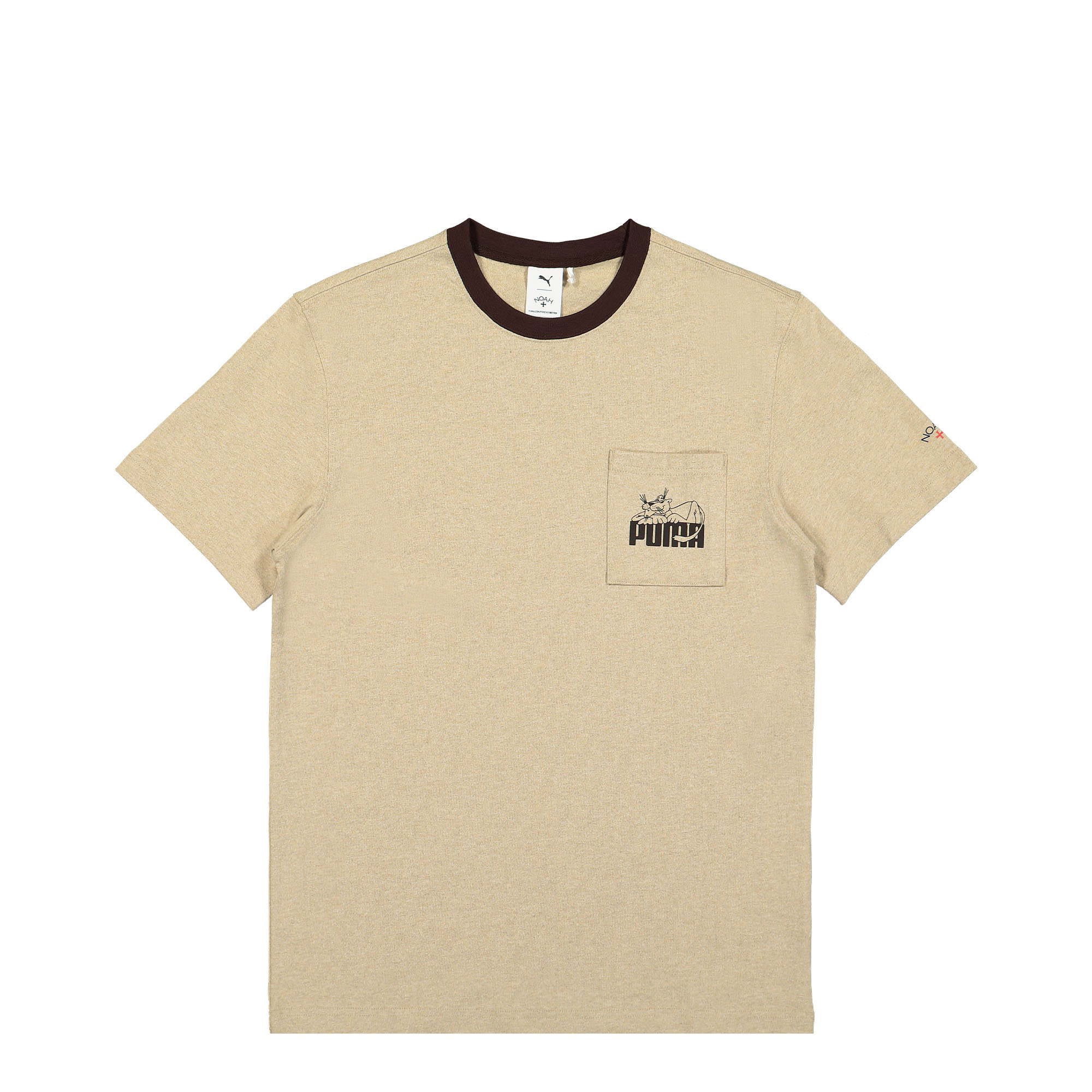 Puma Pocket Tee Desert Tan Heather T-Shirts 623866 90 | Overkill