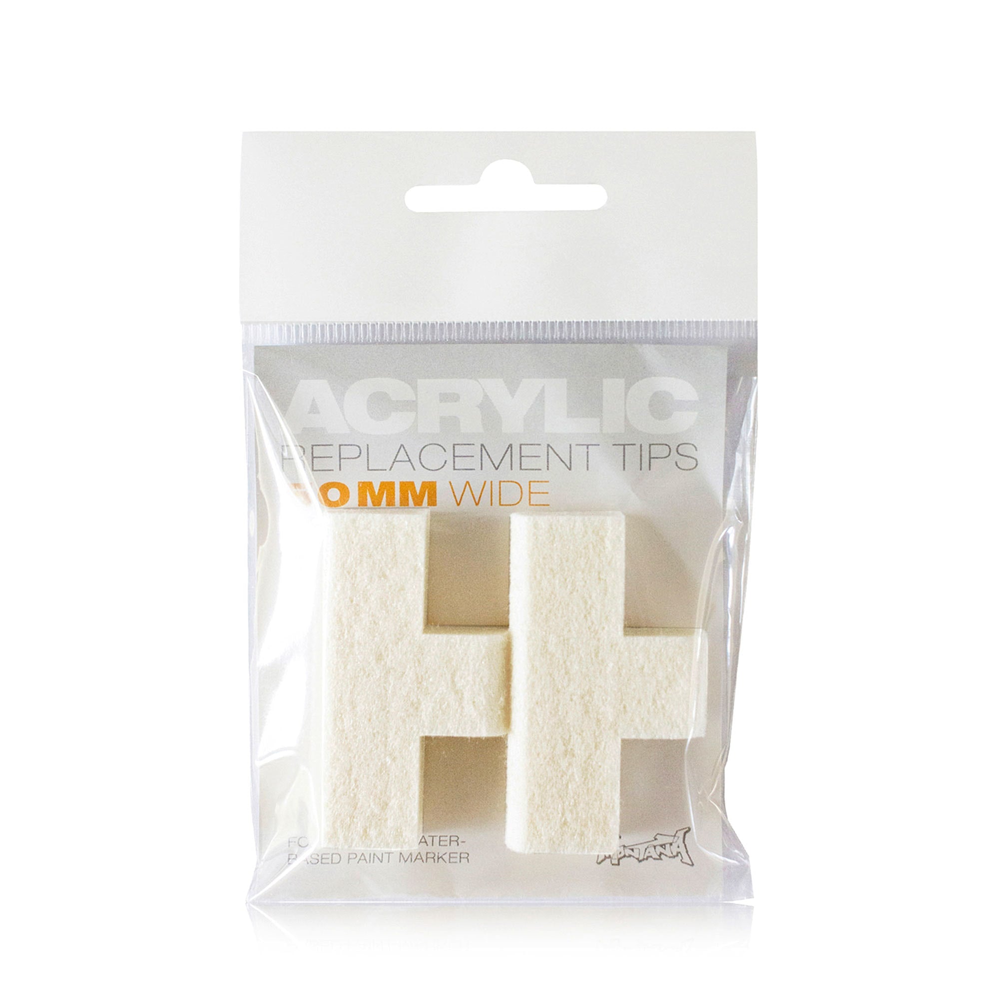Montana replacement acrylic tip set 50 mm - 2 pcs 0 Marker Tips Material | Overkill