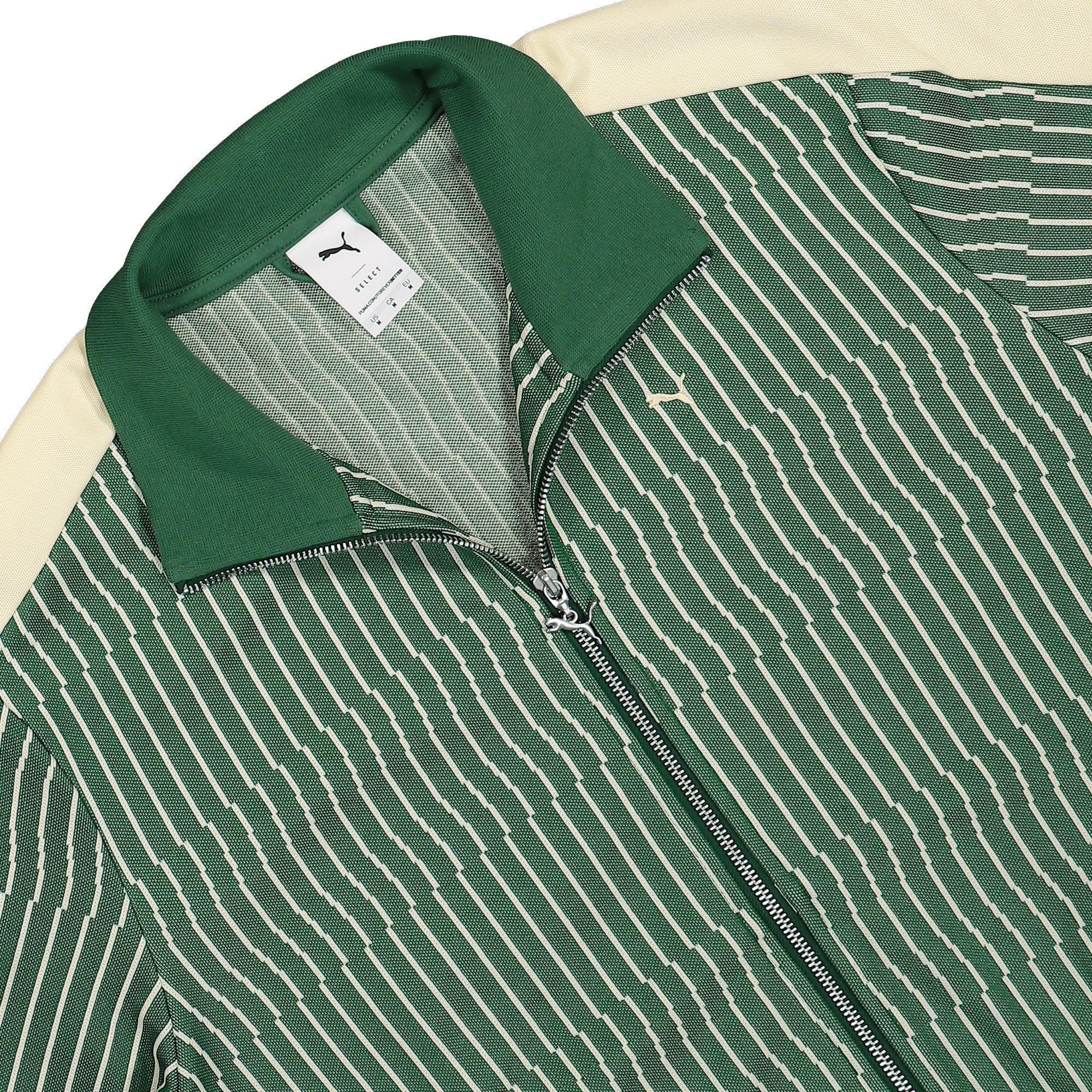 Puma The Players Lane T7 Jacket Dark Myrtle Track Jackets Close-up | Overkill