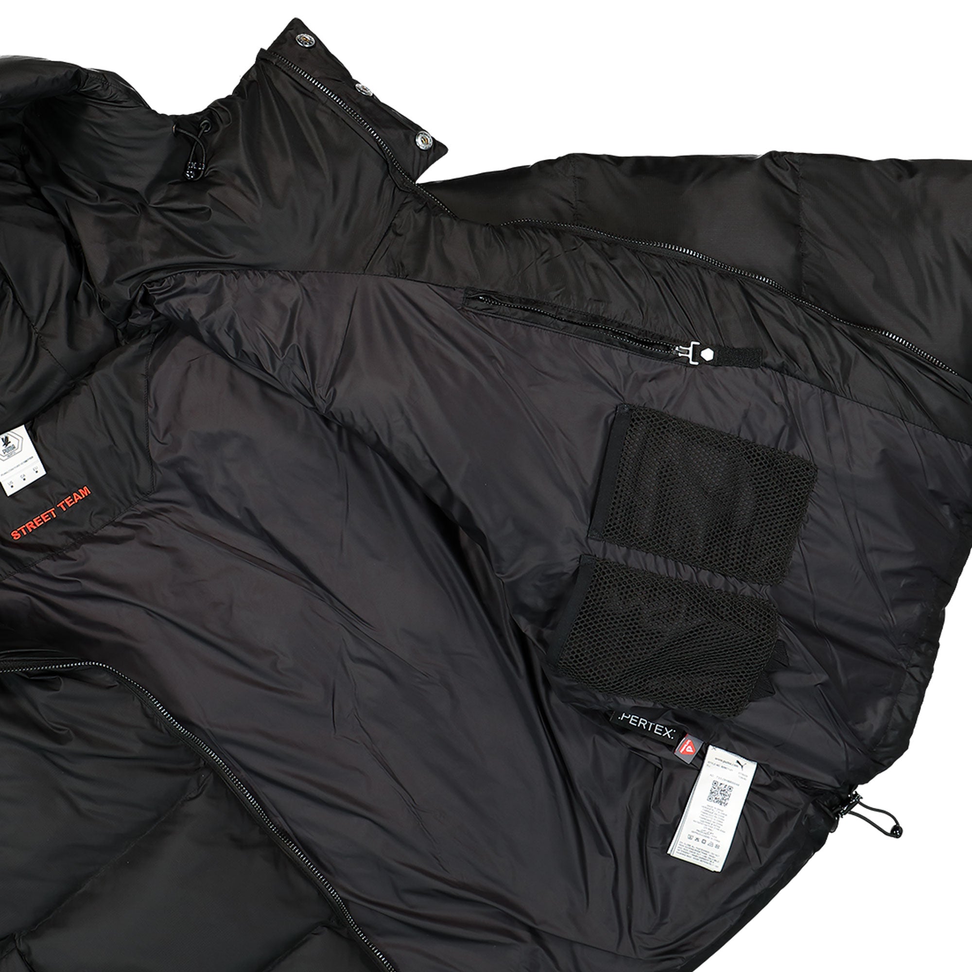 Puma Pertex Puffer Jacket Puma Black Puffer Jackets Detail view 2 | Overkill