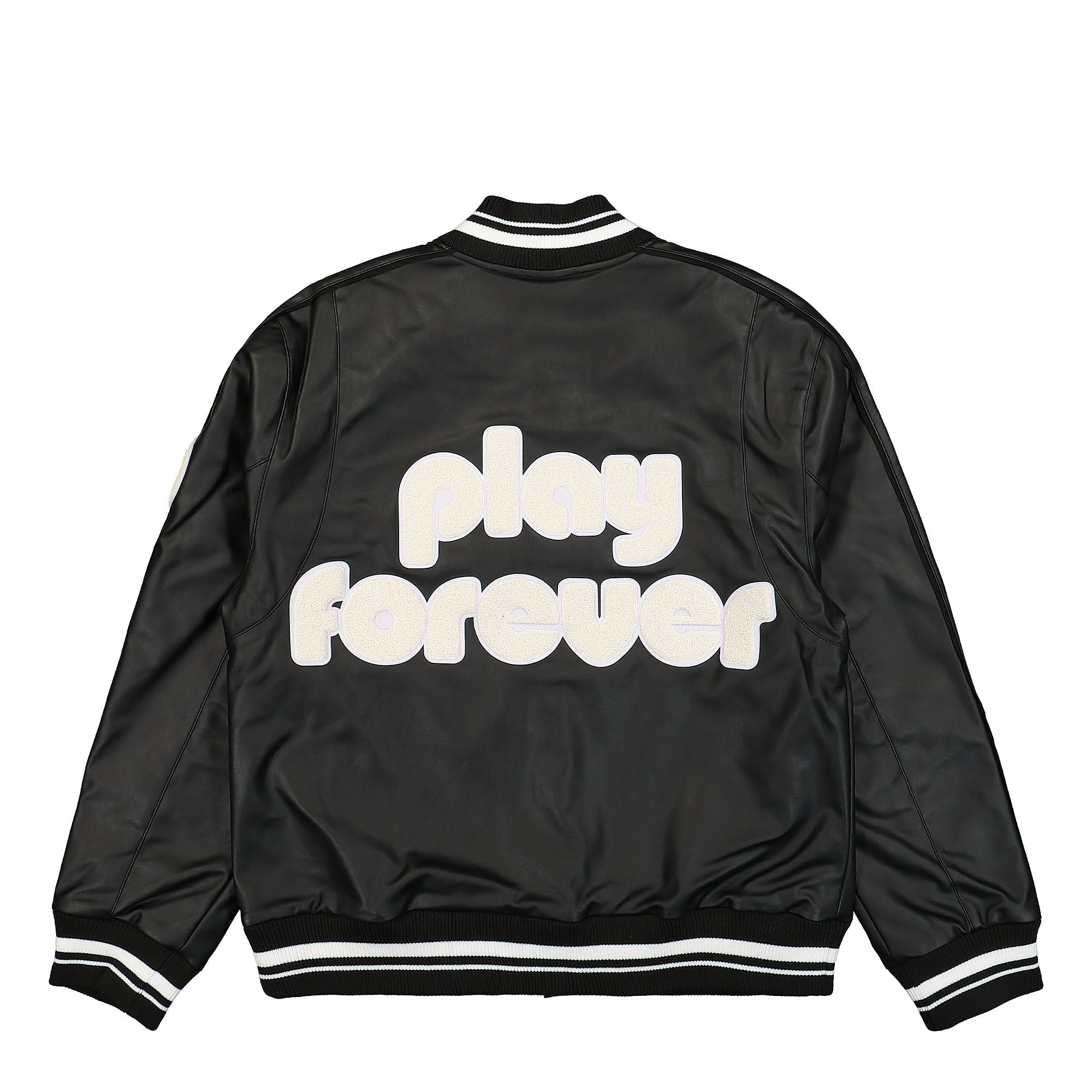 Puma Varsity Jacket Puma Black Bomber & Varsity Jackets Material | Overkill