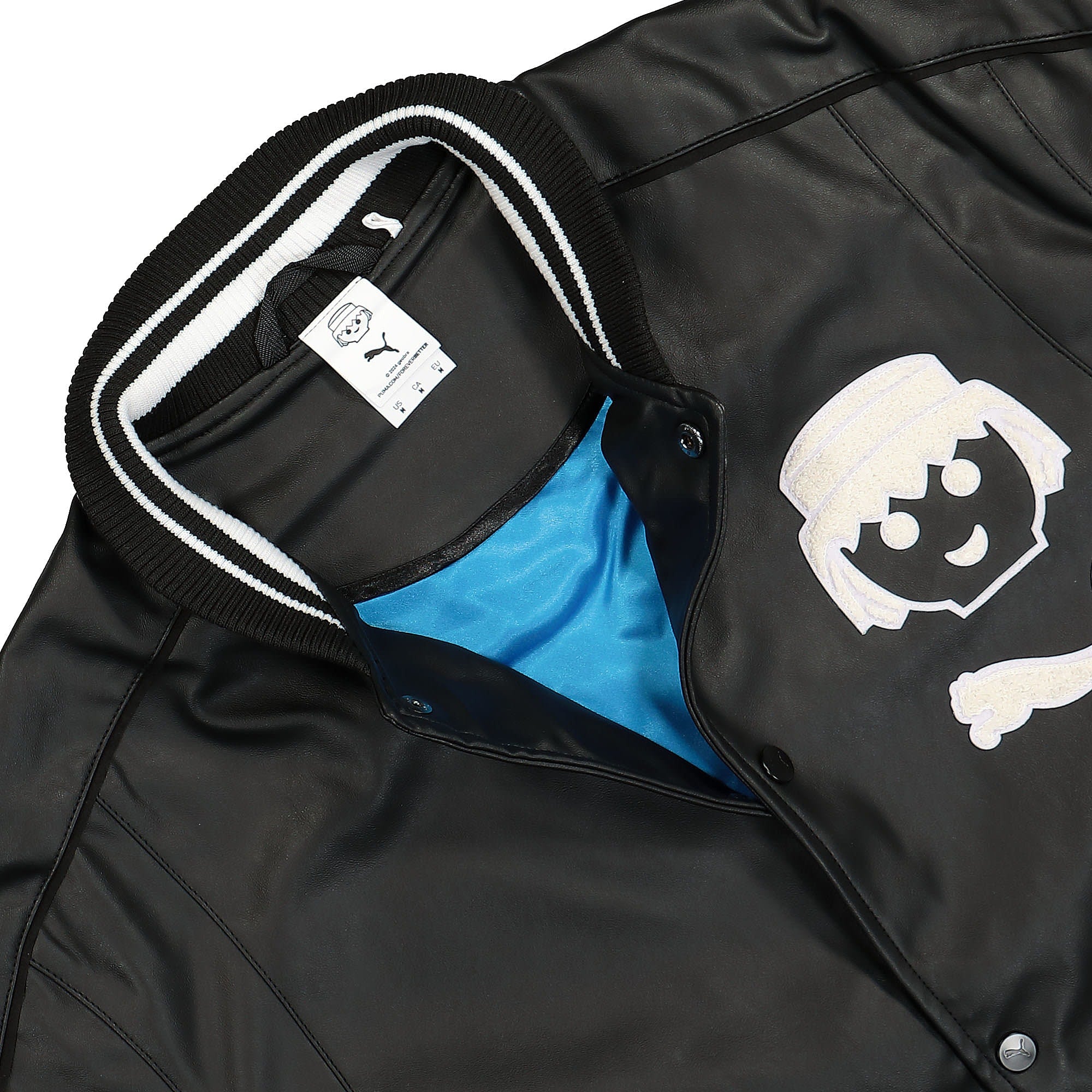 Puma Varsity Jacket Puma Black Bomber & Varsity Jackets Close-up | Overkill