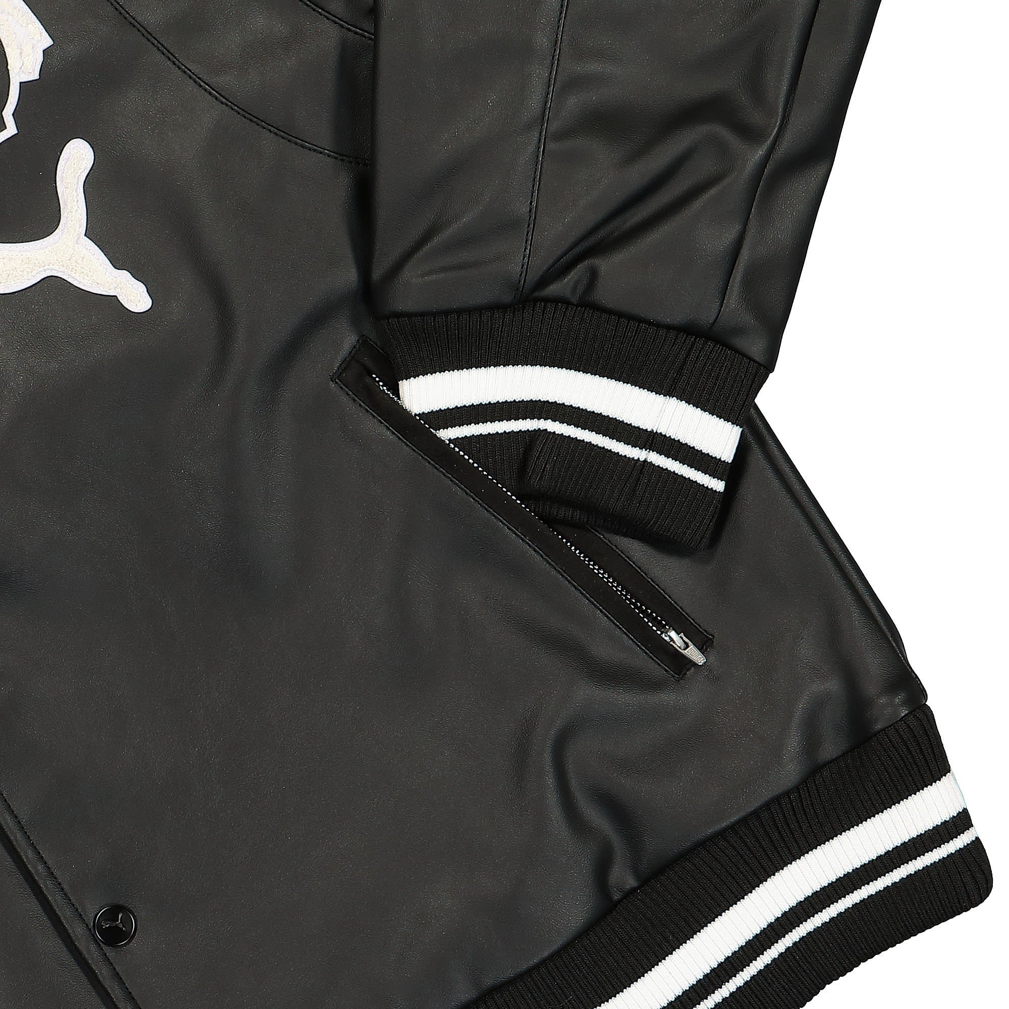 Puma Varsity Jacket Puma Black Bomber & Varsity Jackets Detailfoto | Overkill