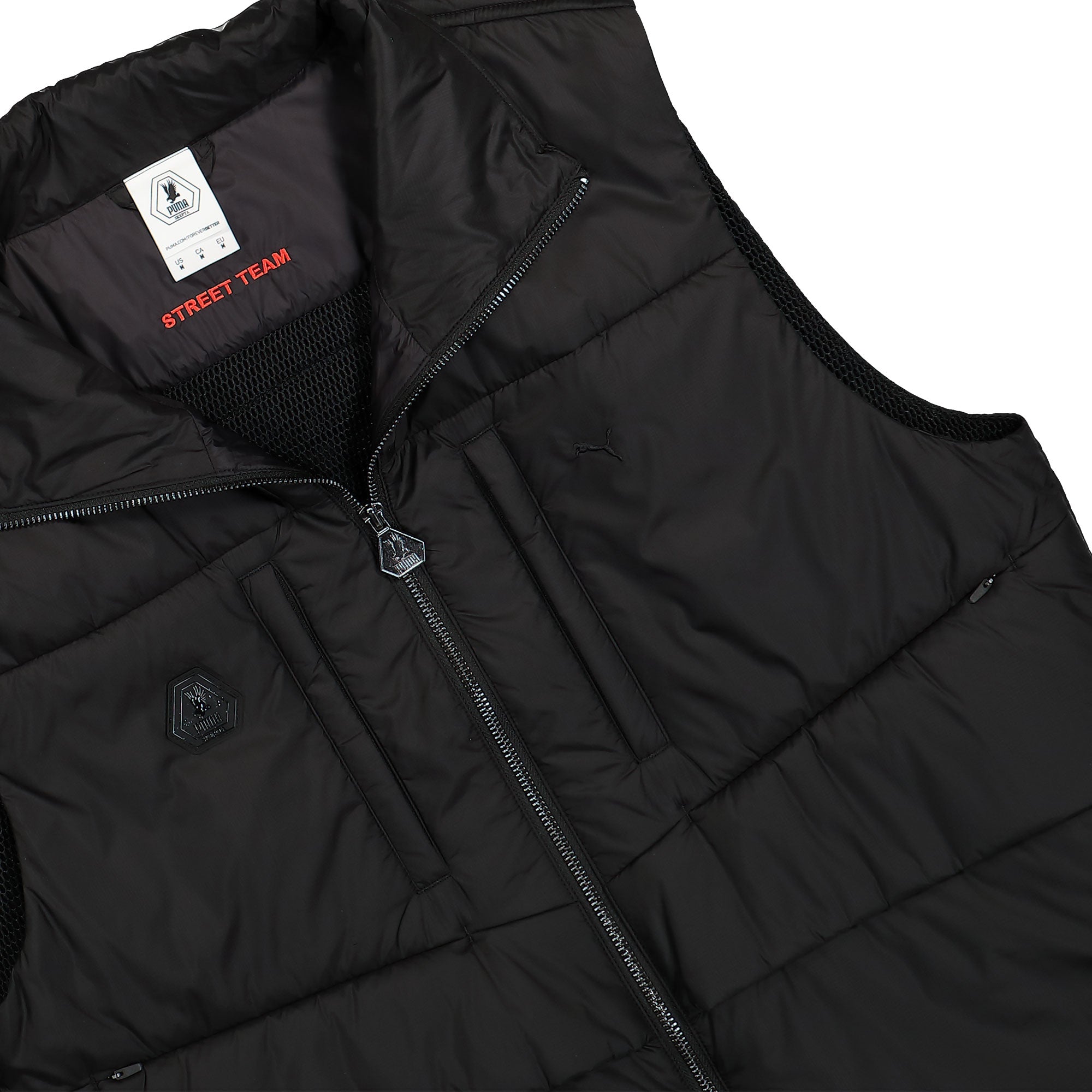 Puma Pertex Vest Puma Black Vests Material | Overkill