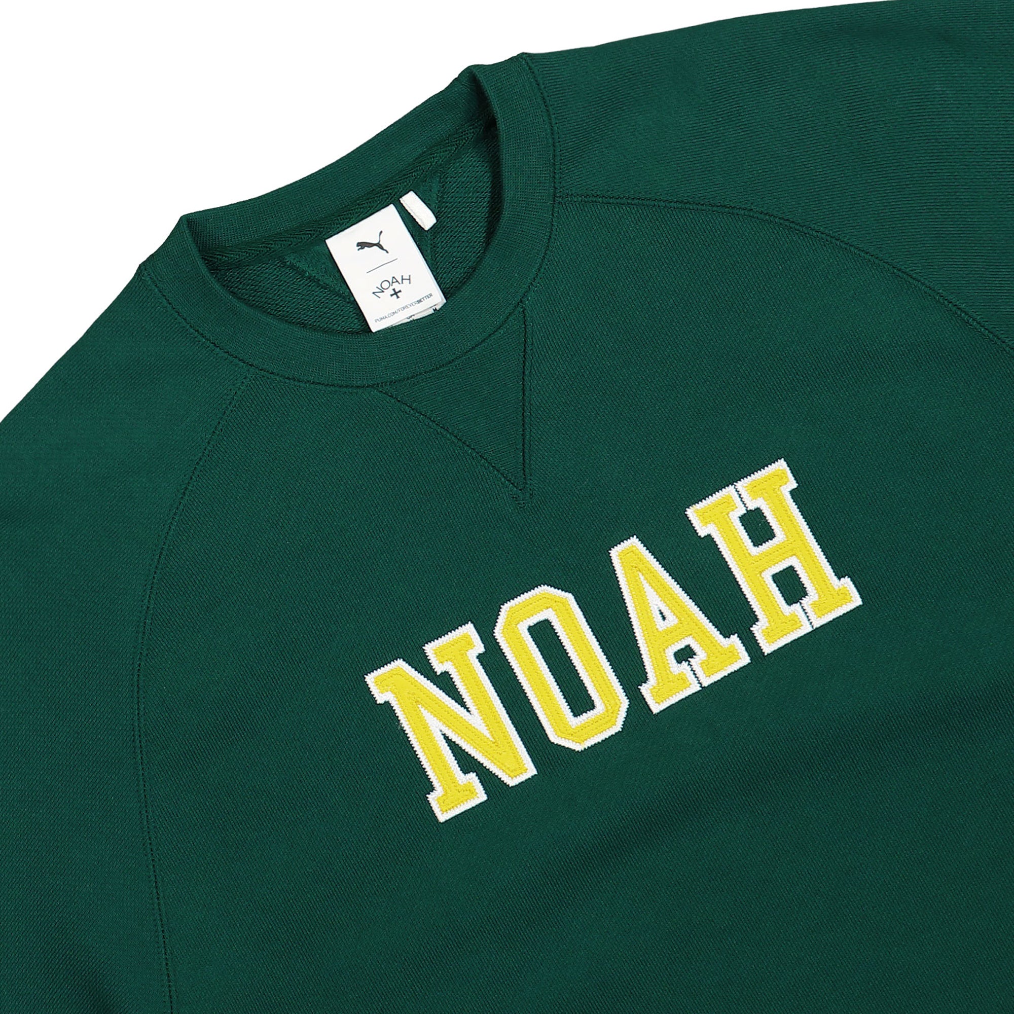 Puma Crew Dark Myrtle Sweatshirts Close-up | Overkill