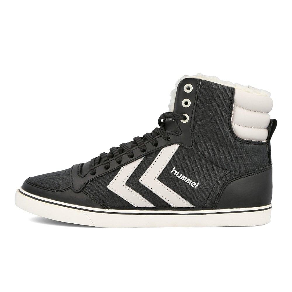 Hummel slim stadil winter waxed canvas Black Sneakers 63-475-2001 | Overkill