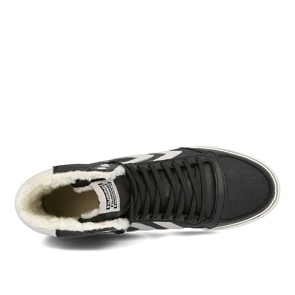 Hummel slim stadil winter waxed canvas Black Sneakers Detailfoto | Overkill