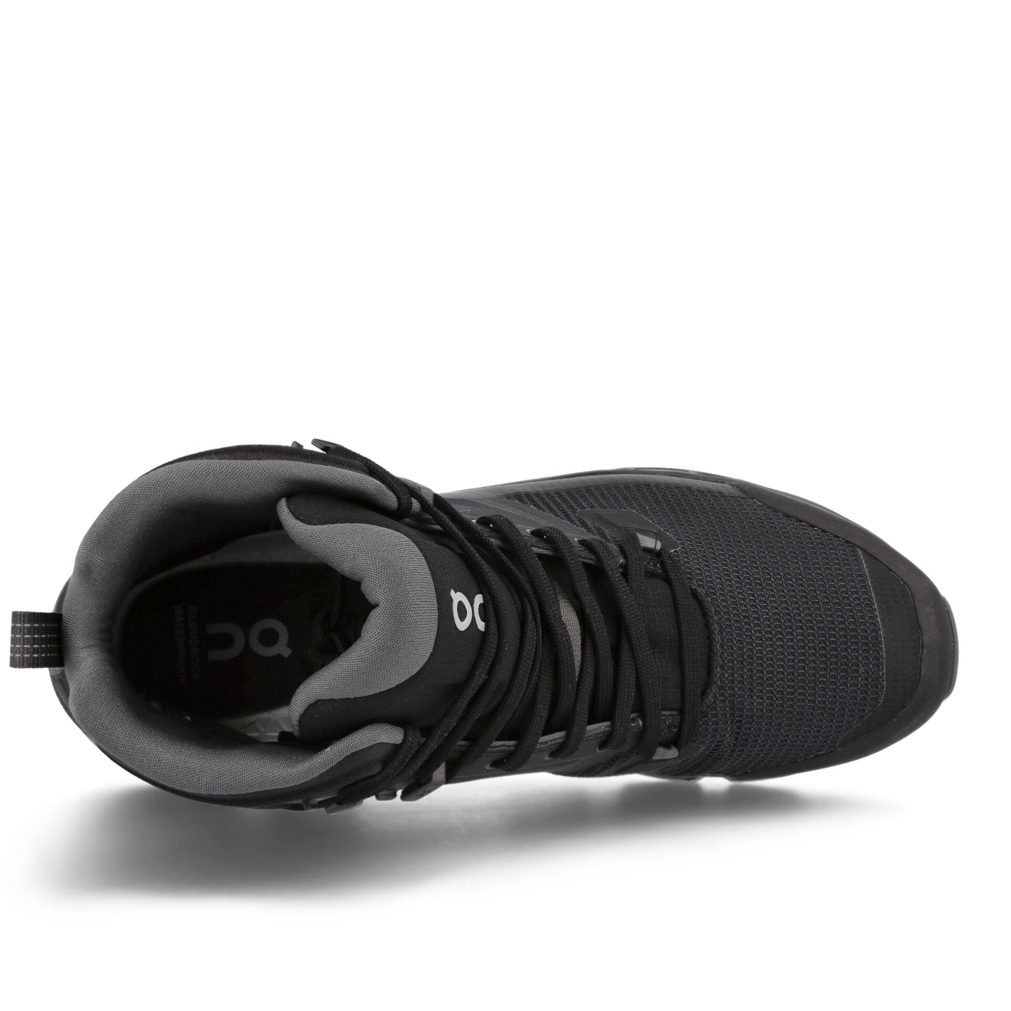 On W Cloudrock 2 Waterproof Black / Eclipse Sneakers Detail View 1 | Overkill