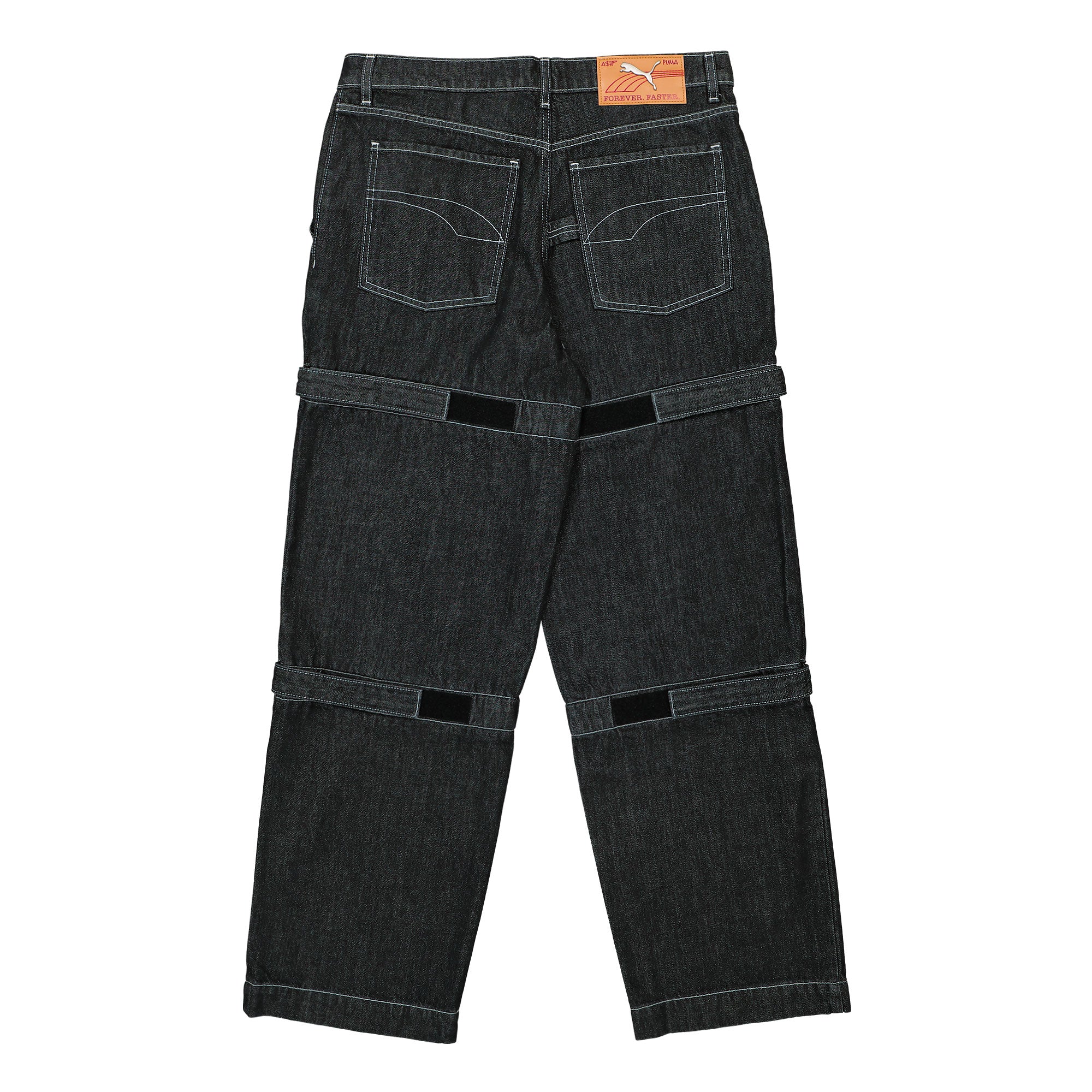 Puma Knee Pad Pants Puma Black - Denim Jeans Material | Overkill