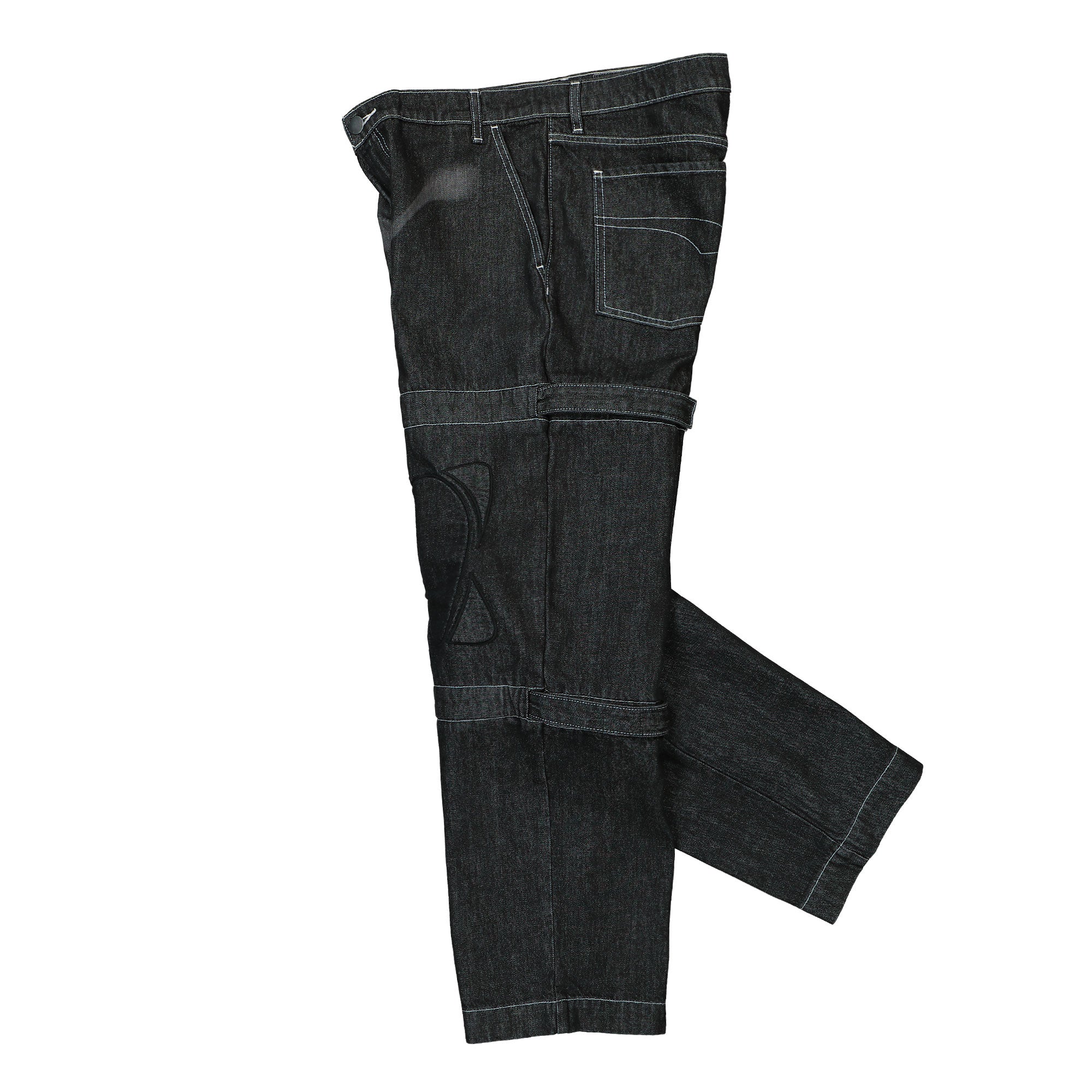Puma Knee Pad Pants Puma Black - Denim Jeans Detail view 1 | Overkill