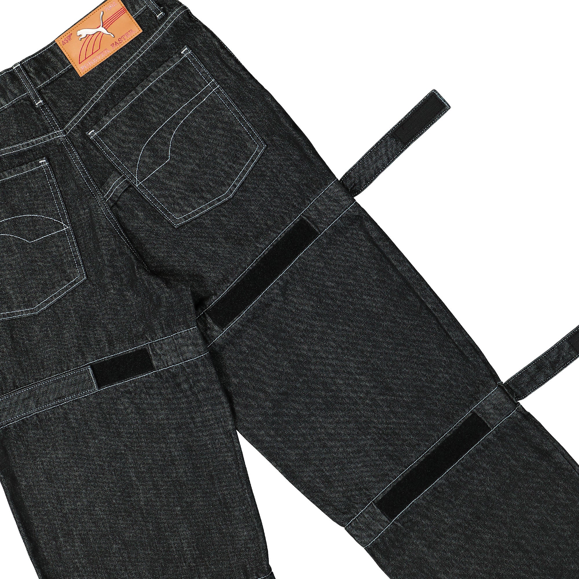 Puma Knee Pad Pants Puma Black - Denim Jeans Detail view 4 | Overkill