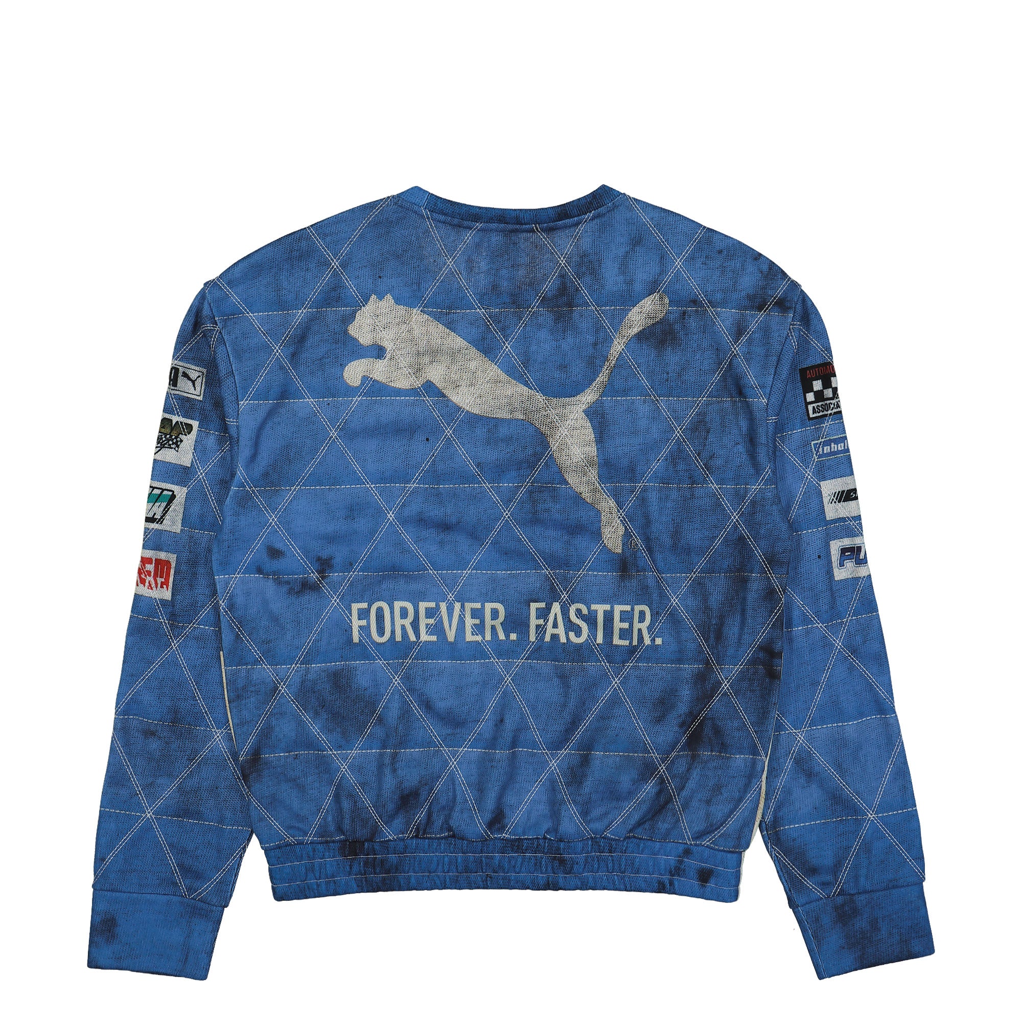 Puma Quilted Sweat Shirt Clyde Royal Sweatshirts Close-up | Overkill