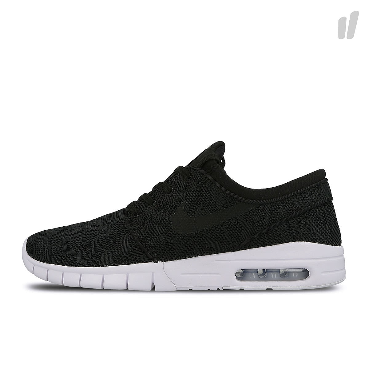 Nike sb stefan janoski max Black-Black - White Sneakers 631303 022 | Overkill