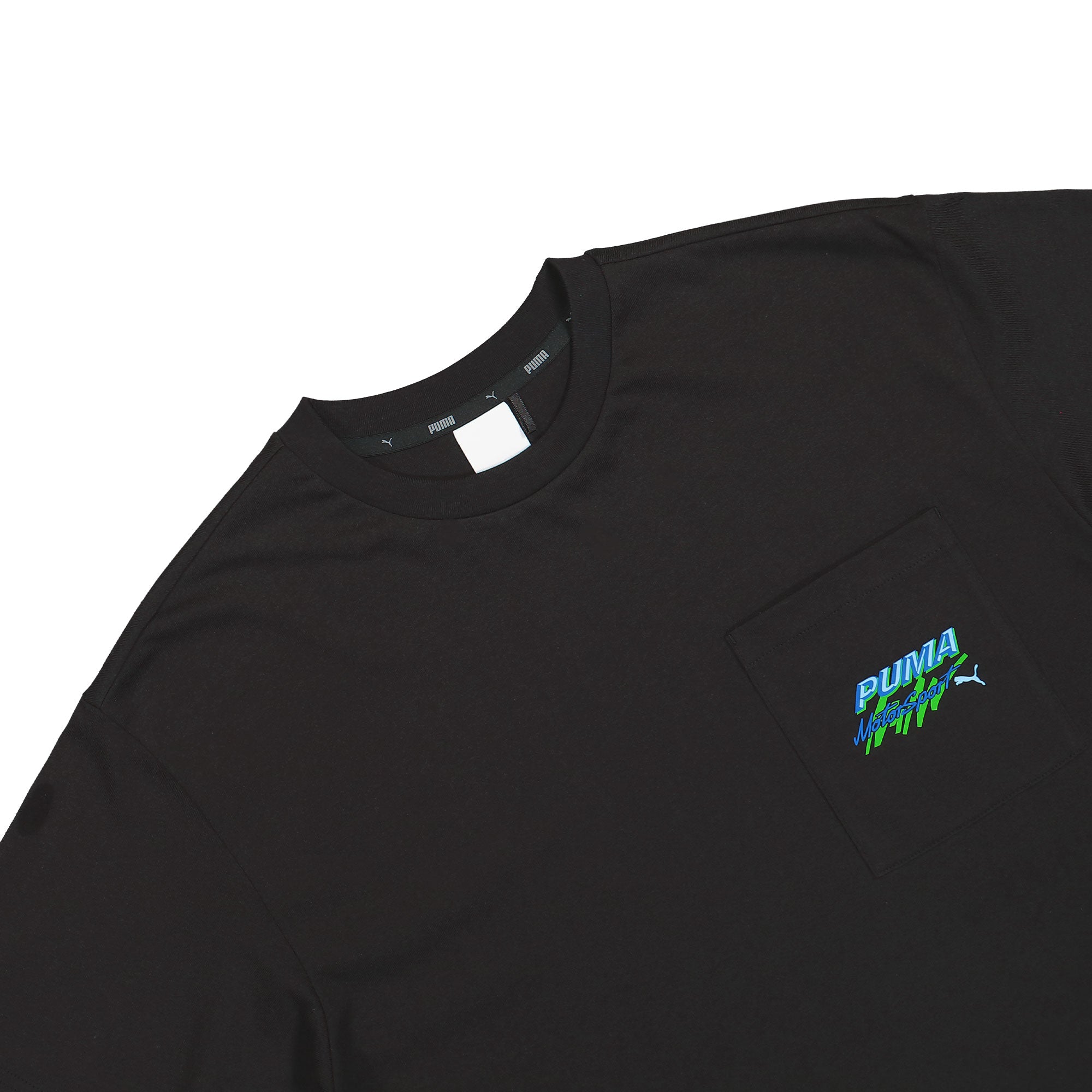 Puma Pocket T-Shirt Puma Black T-Shirts Material | Overkill