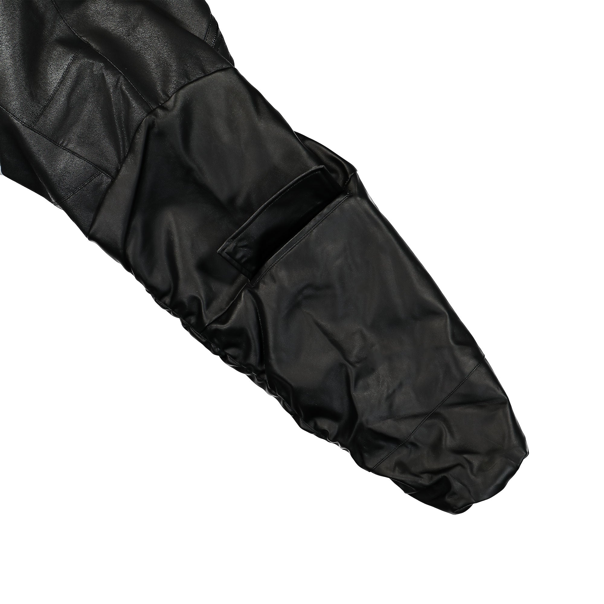 Puma Pleather Jacket Puma Black Bomber & Varsity Jackets Detail view 5 | Overkill