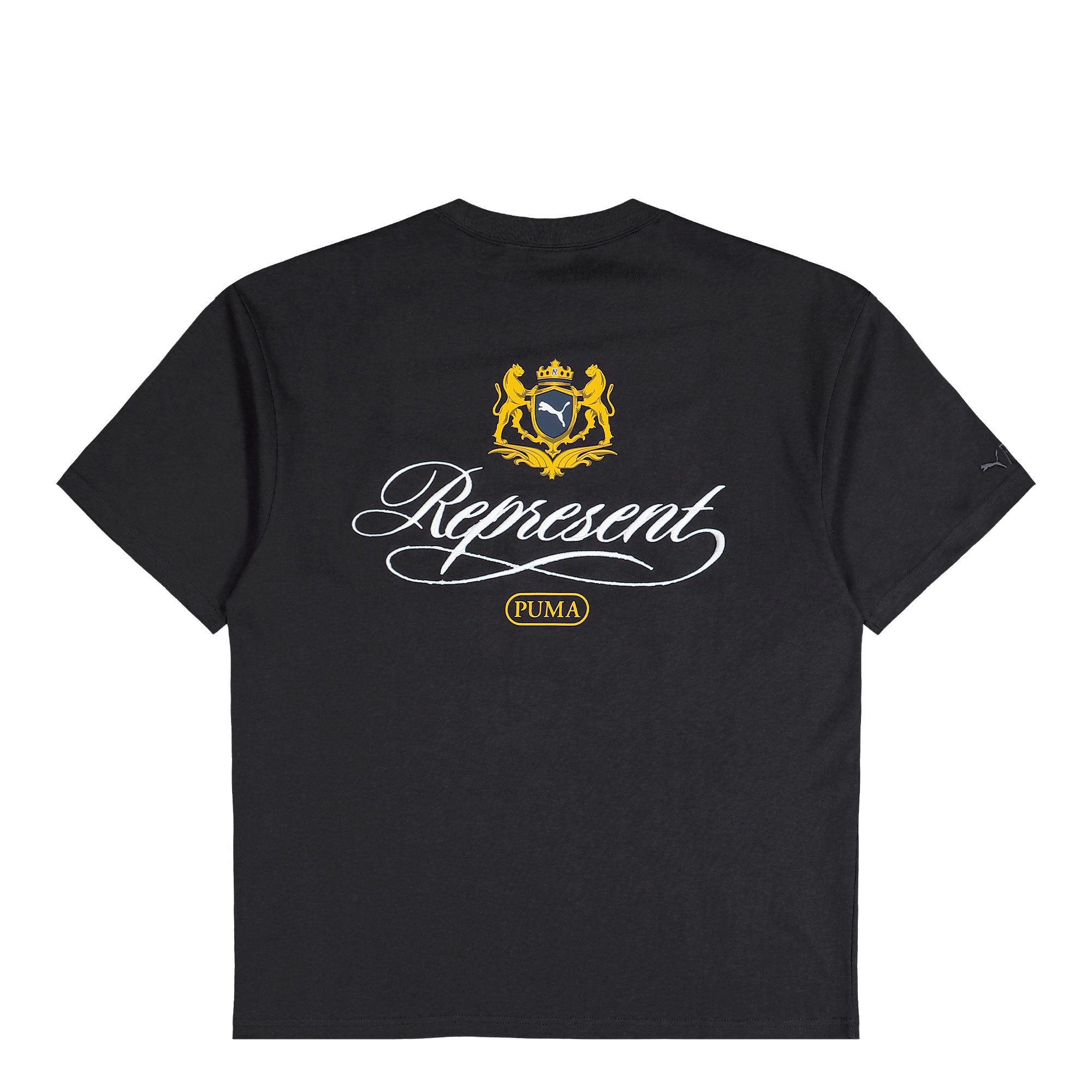 Puma Graphic Tee Flat Dark Gray T-Shirts 632544 97 Close-up | Overkill