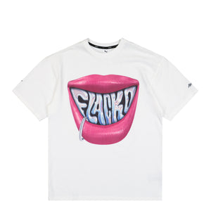 A$AP Rocky x Puma Flacko Smile Tee Puma White T-Shirts 633388 02 | Overkill