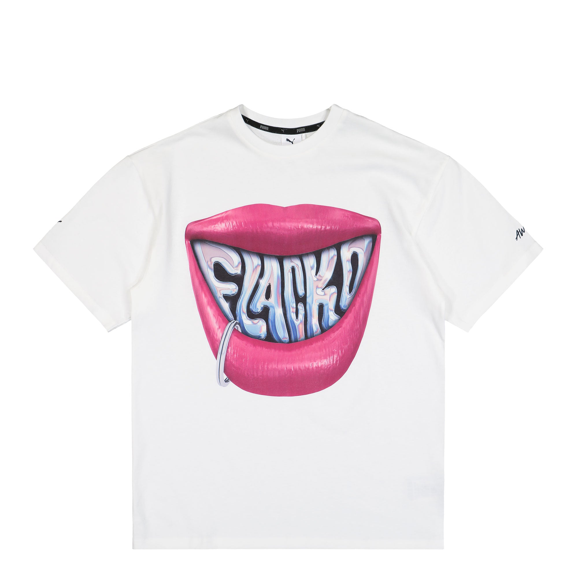 A$AP Rocky x Puma Flacko Smile Tee Puma White T-Shirts 633388 02 | Overkill