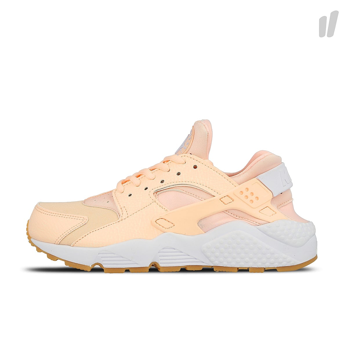 Nike wmns air huarache run Sunset Tint-White - Gum Yellow Sneakers 634835 607 | Overkill