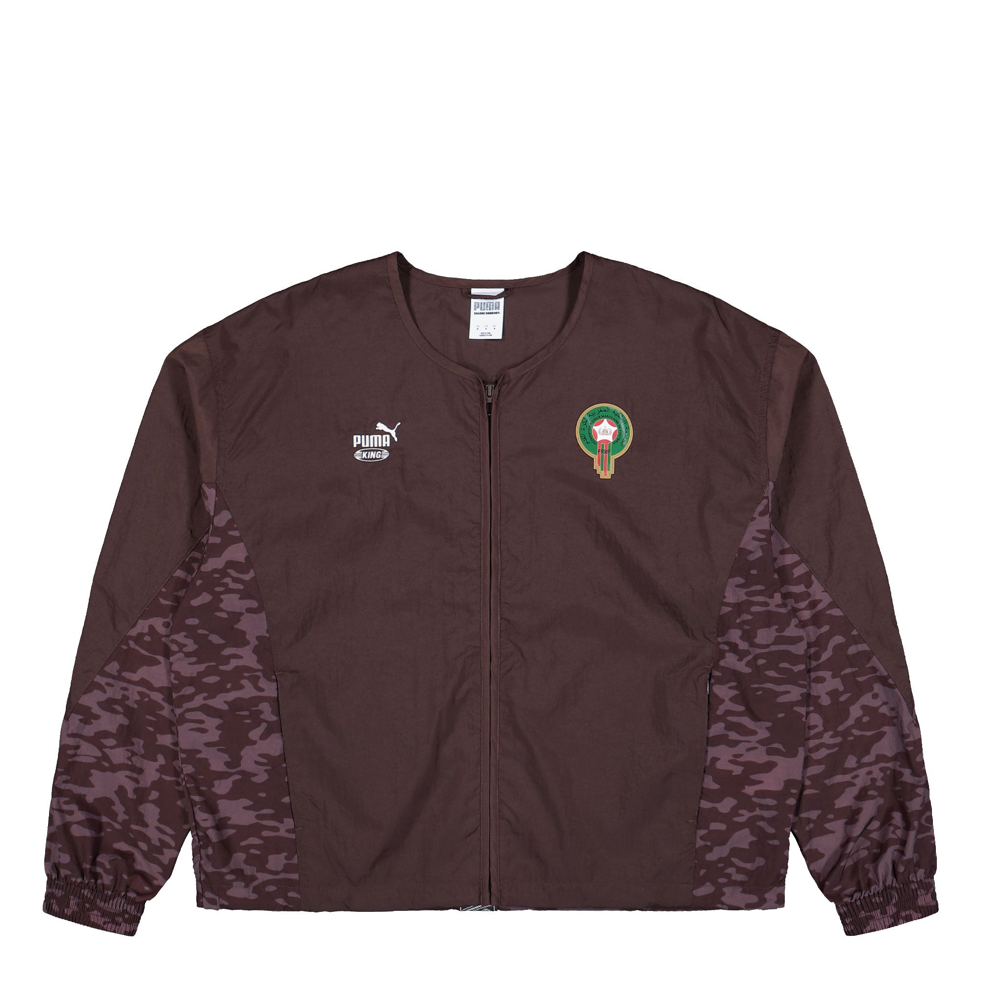 Salehe Bembury x FPF x Puma King Track Jacket Chocolate Brown Track Jackets 635129 13 | Overkill
