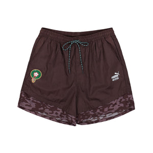 Salehe Bembury x FRMF x Puma King Shorts Chocolate Brown Shorts 635134 13 | Overkill
