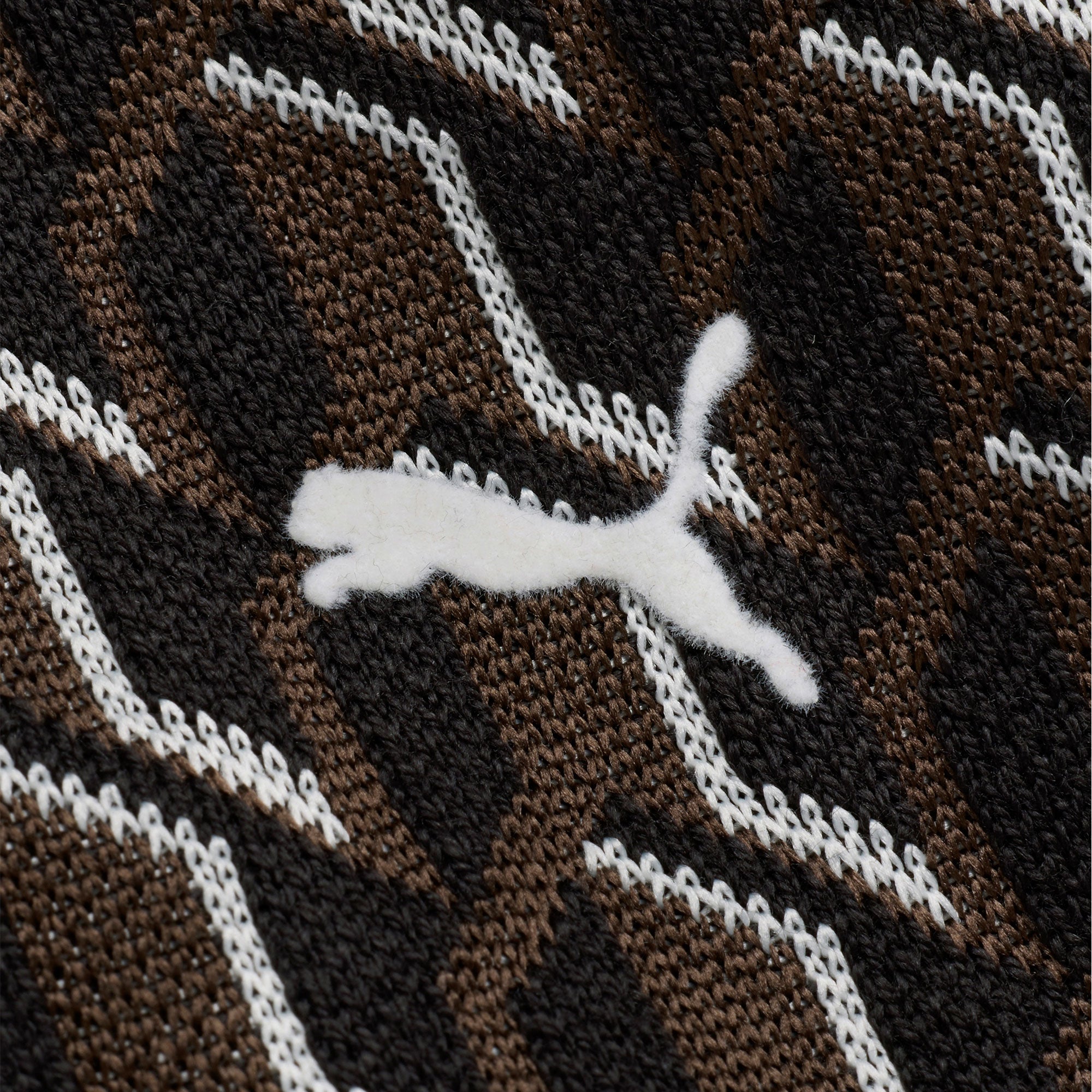 JJJJound x Puma T7 Longsleeves Polo Chocolate Polo Shirts IH9648 Detail View 2 | Overkill