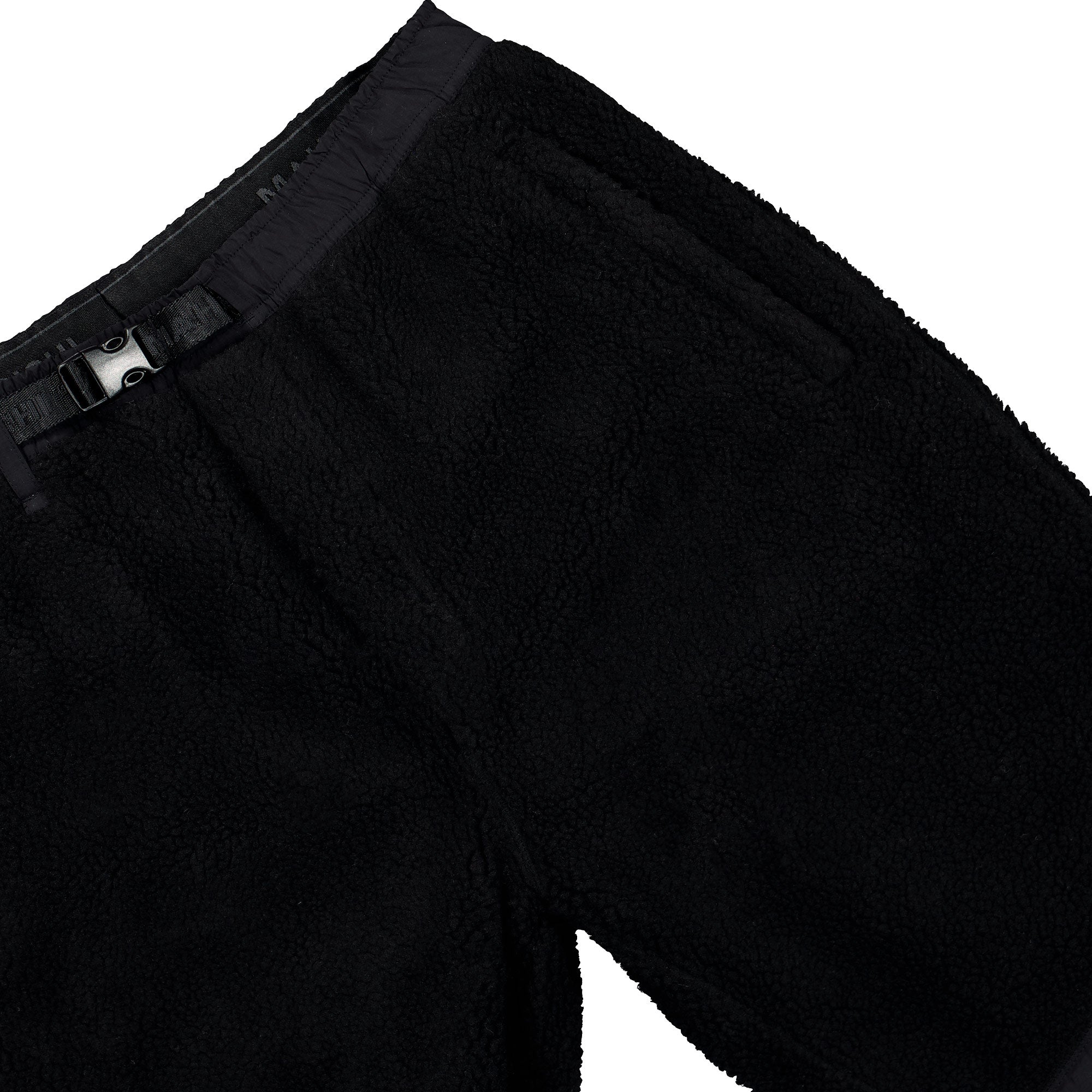 Maharishi Recycled Sherpa Trackpants Black Sweat & Track Pants 6387 Detail View 1 | Overkill
