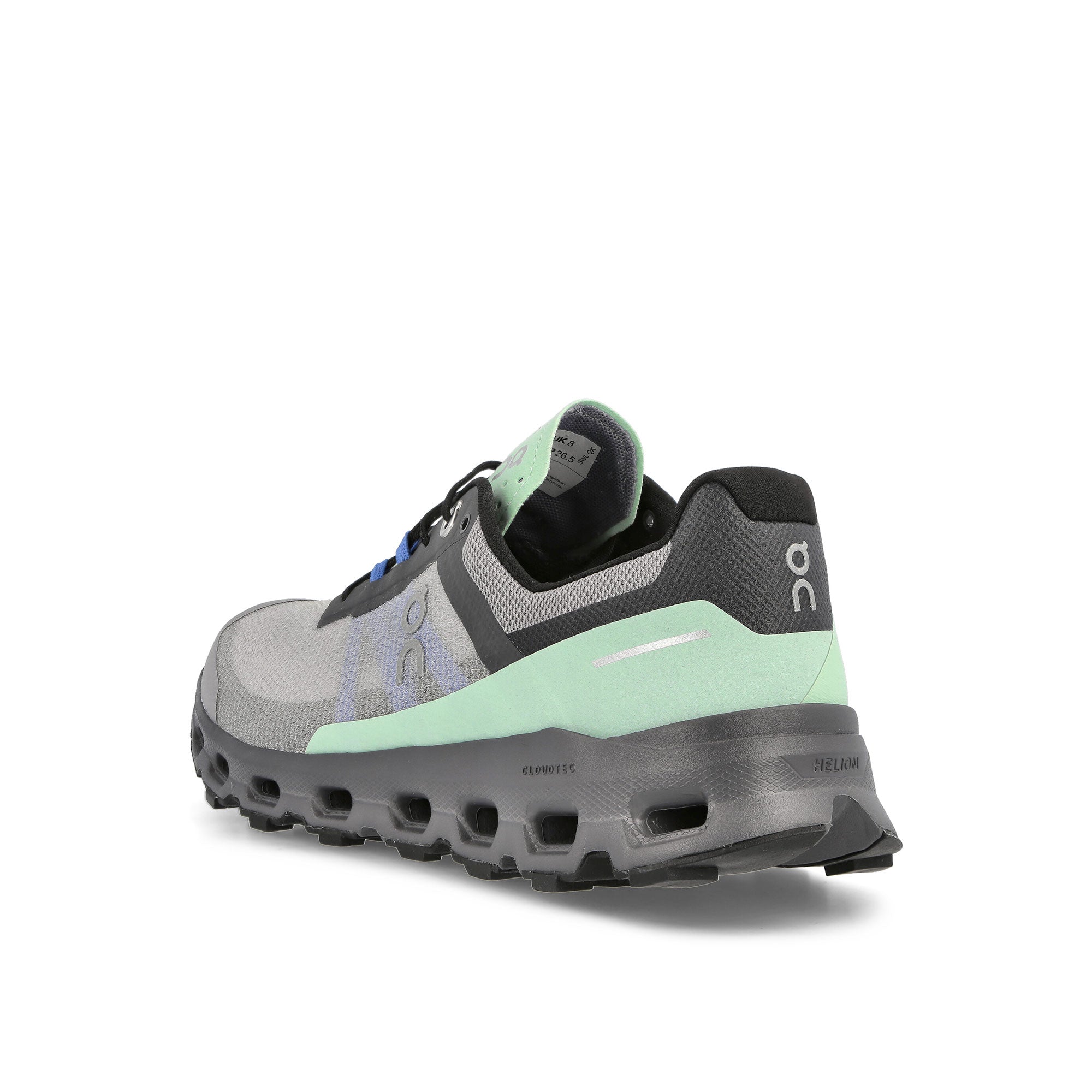 On Cloudvista Alloy / Black Low Top Sneakers Material | Overkill