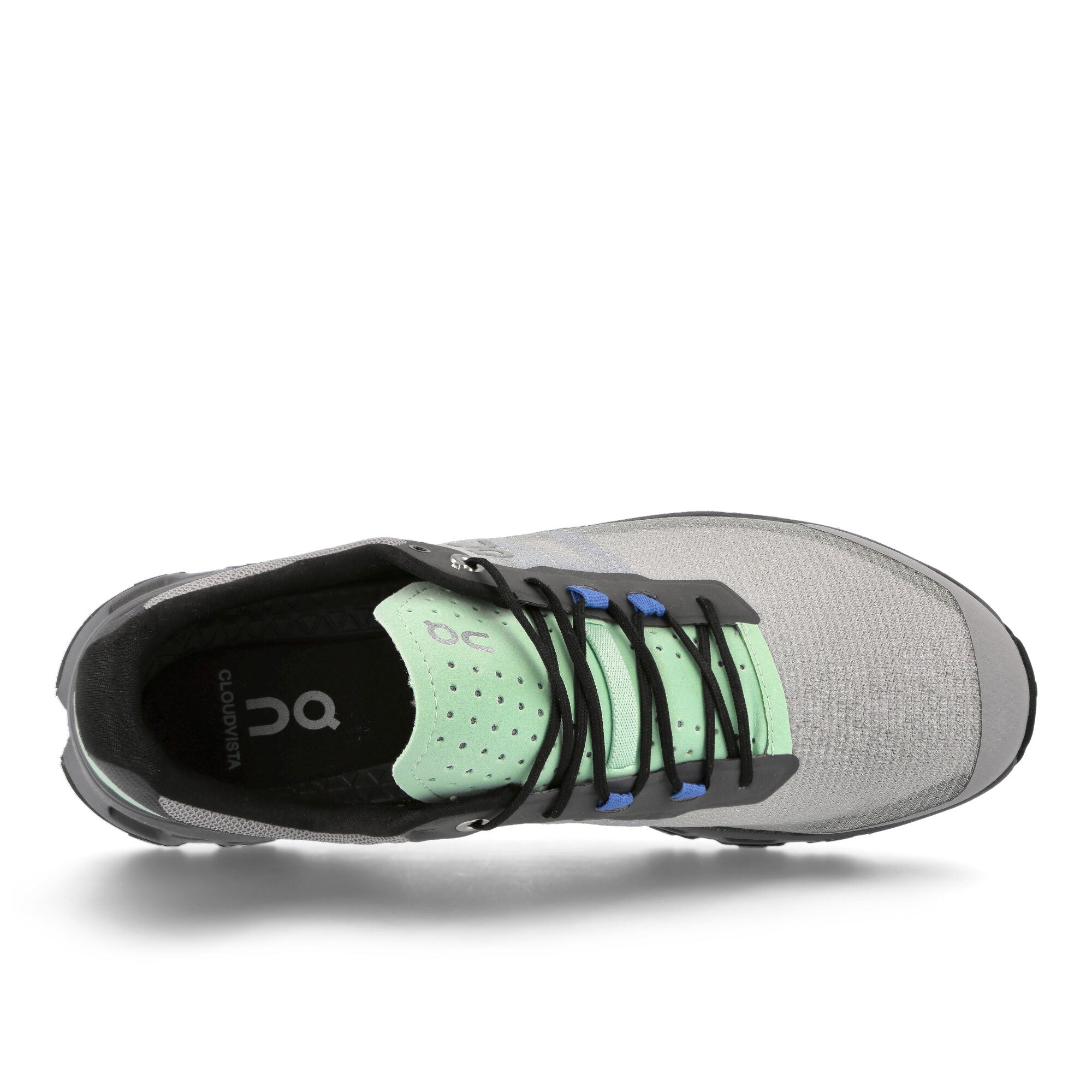 On Cloudvista Alloy / Black Low Top Sneakers Detail View 1 | Overkill