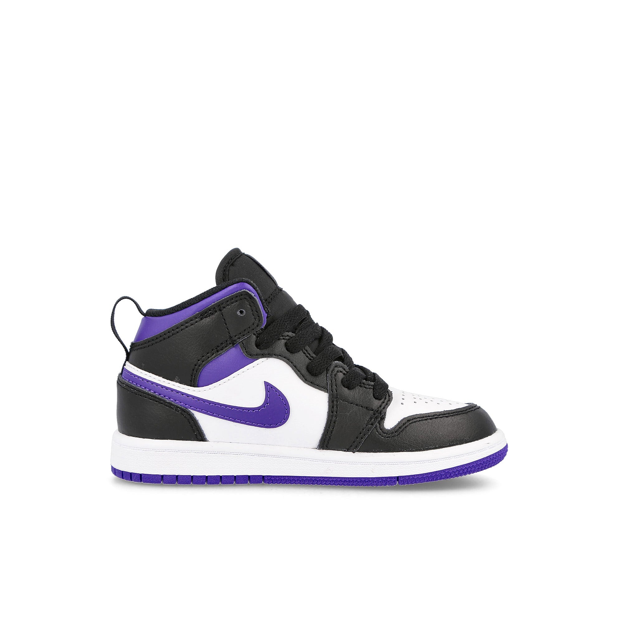 Jordan Air Jordan 1 Mid PS Black / Dark Iris - White Material | Overkill