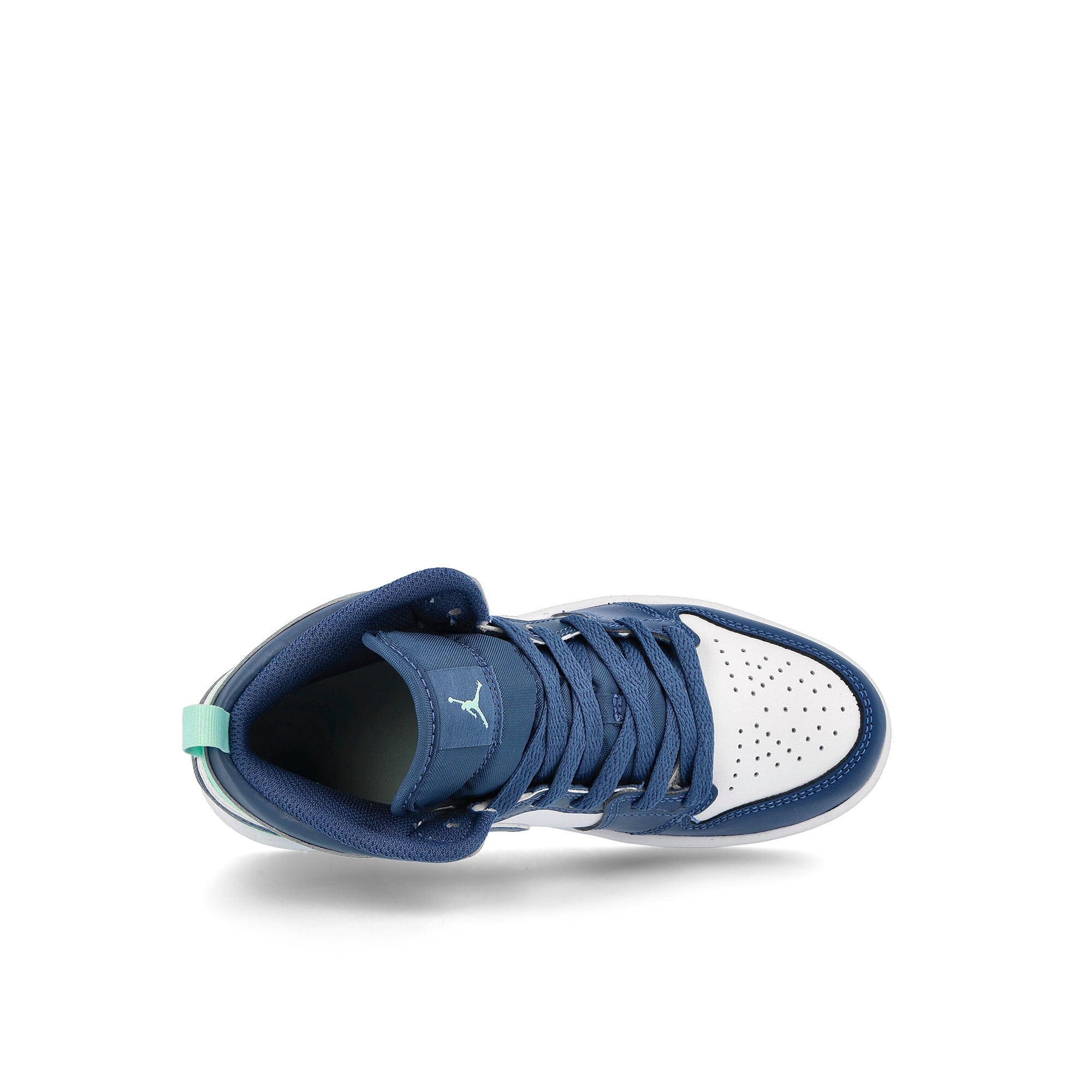 Jordan Air Jordan 1 Mid PS Mystic Navy / Mint Foam - White Detail view 1 | Overkill