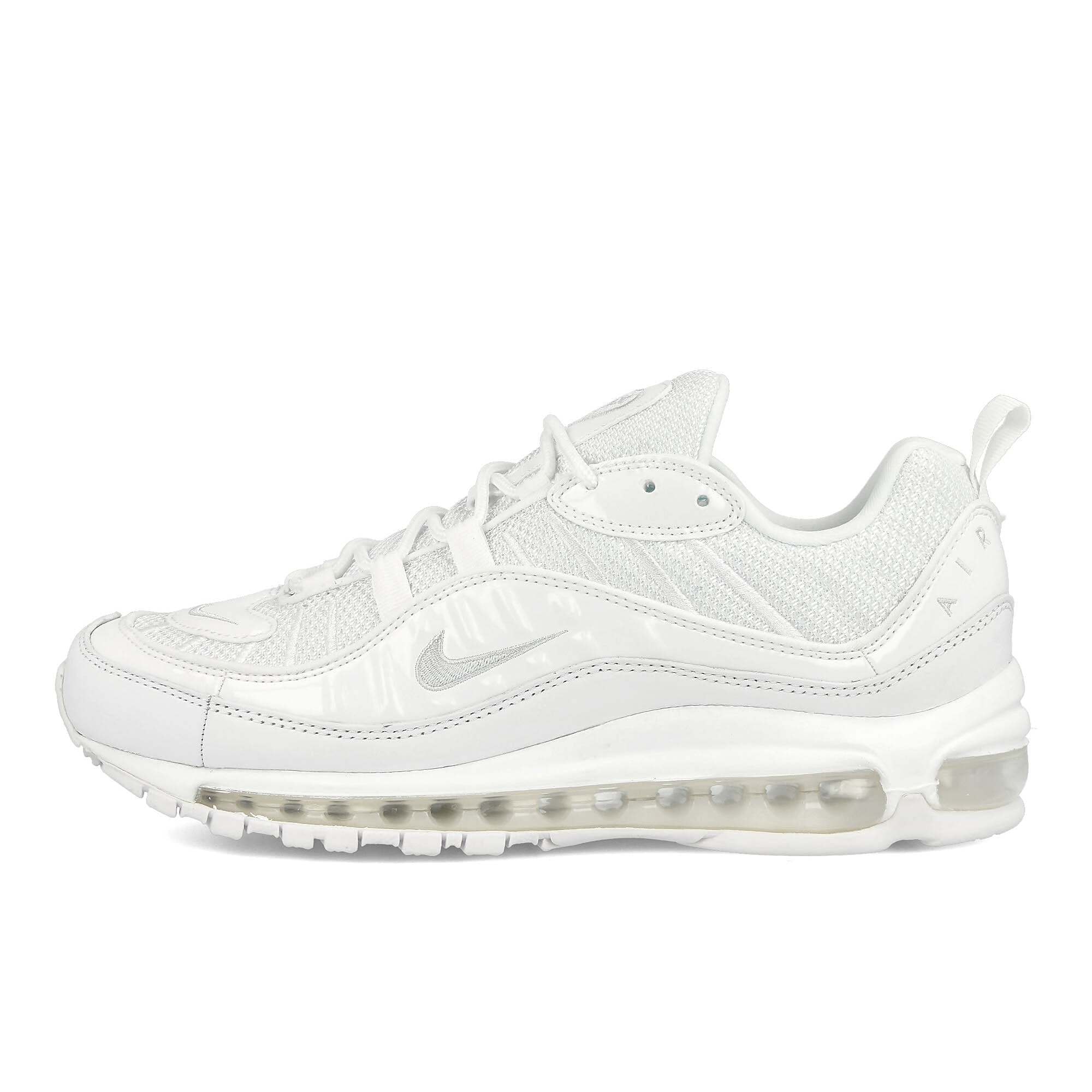 Nike air max 98 White-Pure Platinum - Black - Reflect Silver Sneakers 640744 106 | Overkill