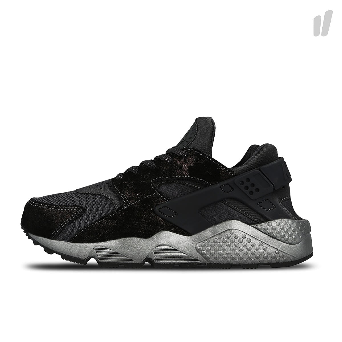 Nike wmns air huarache run premium Anthracite-Anthracite Sneakers 683818 004 | Overkill