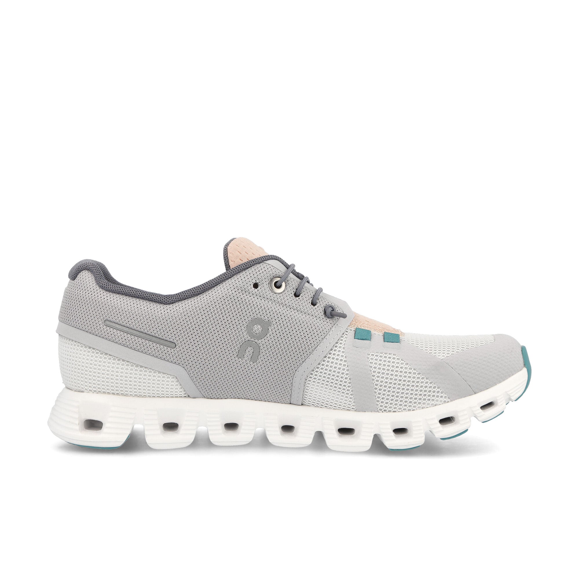 On W Cloud 5 Push Glacier / Undyed-White Sneakers Silhouette | Overkill