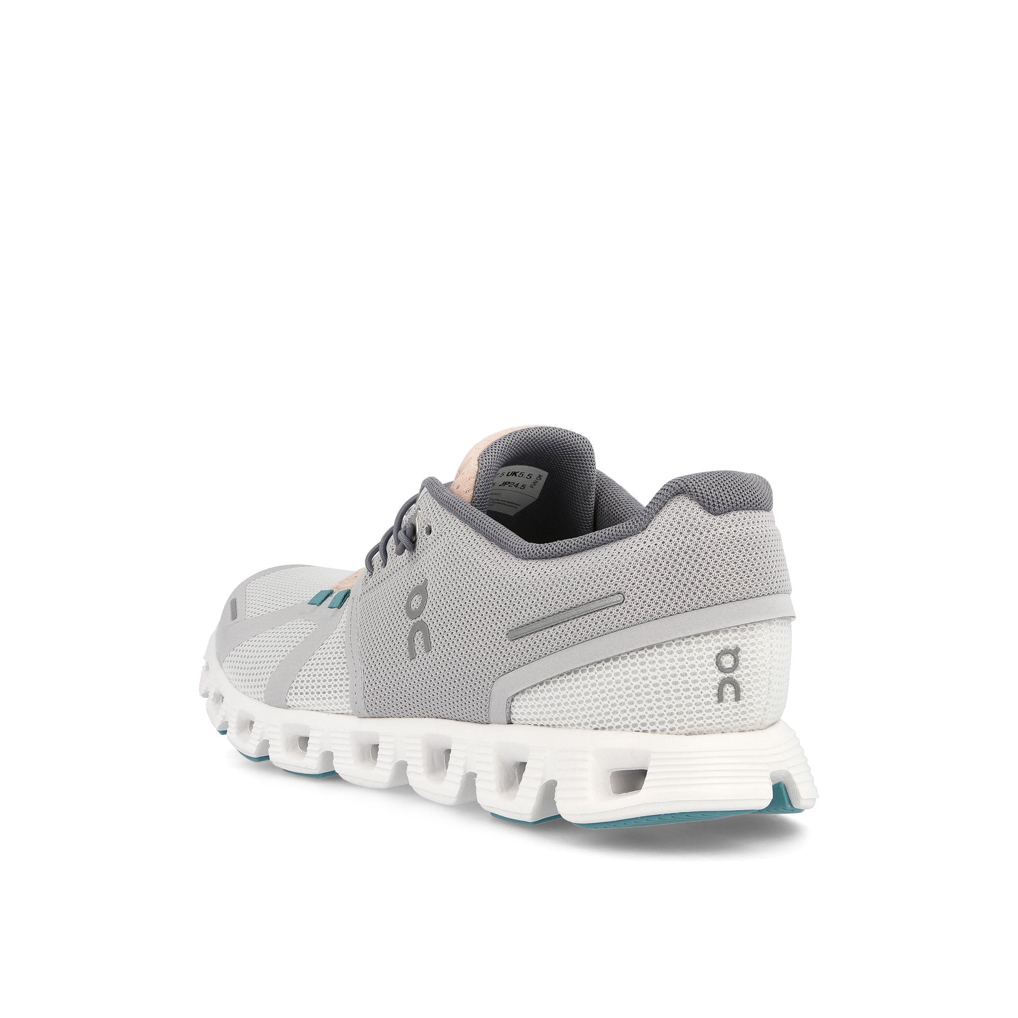 On W Cloud 5 Push Glacier / Undyed-White Sneakers Material | Overkill