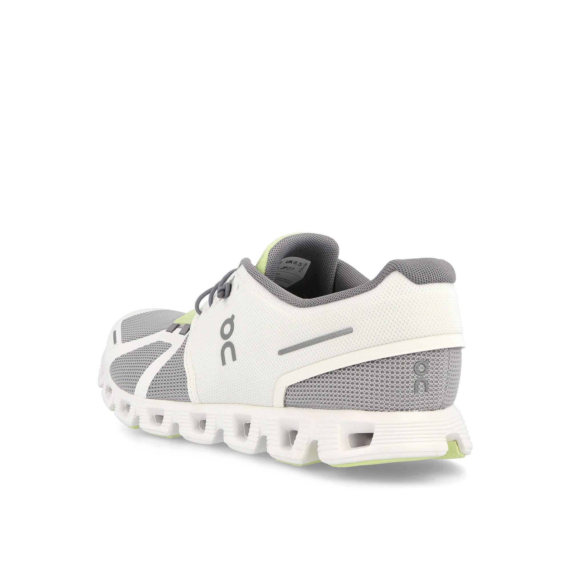 On Cloud 5 Push Undyed-White -Glacier Low Top Sneakers Material | Overkill