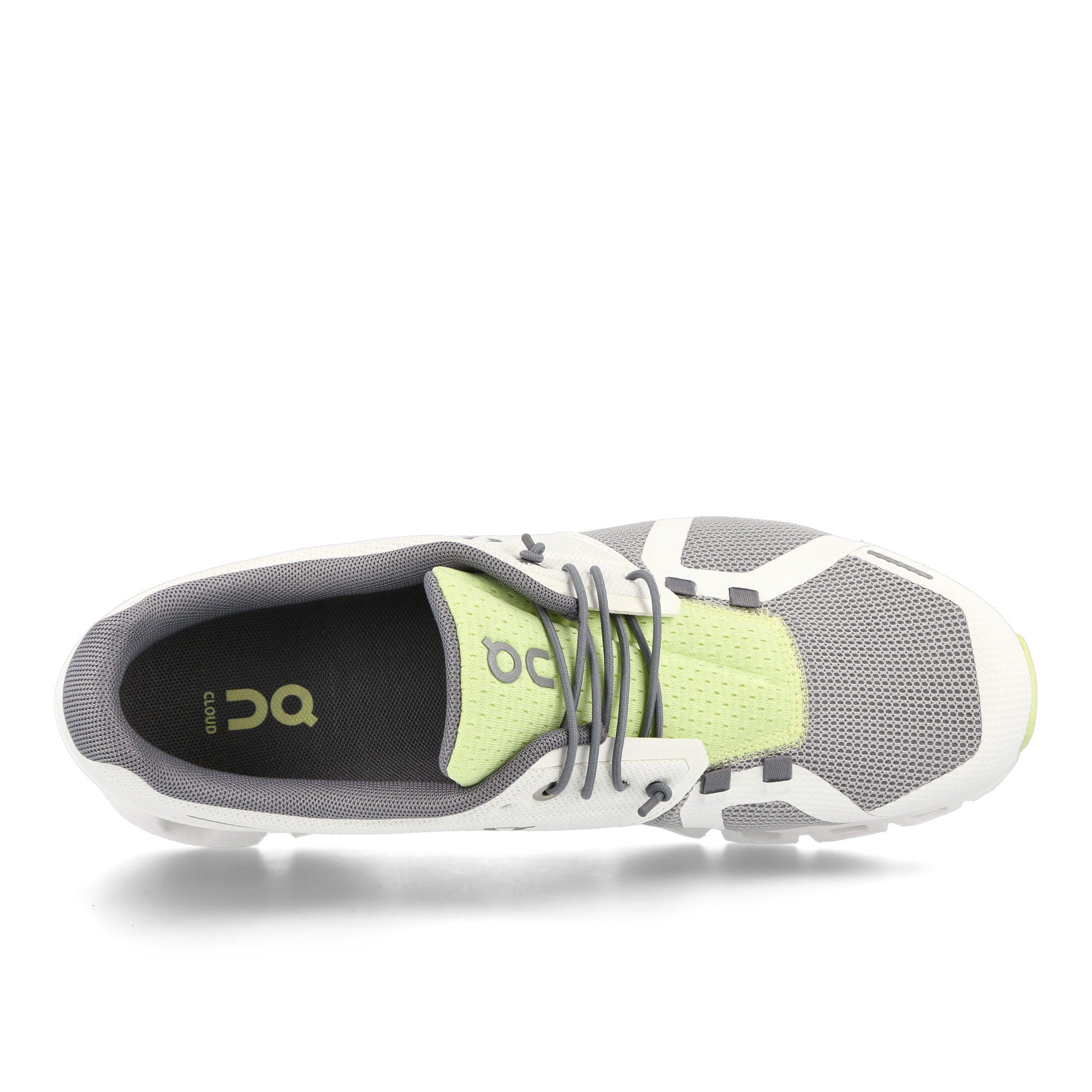 On Cloud 5 Push Undyed-White -Glacier Low Top Sneakers Detail View 1 | Overkill