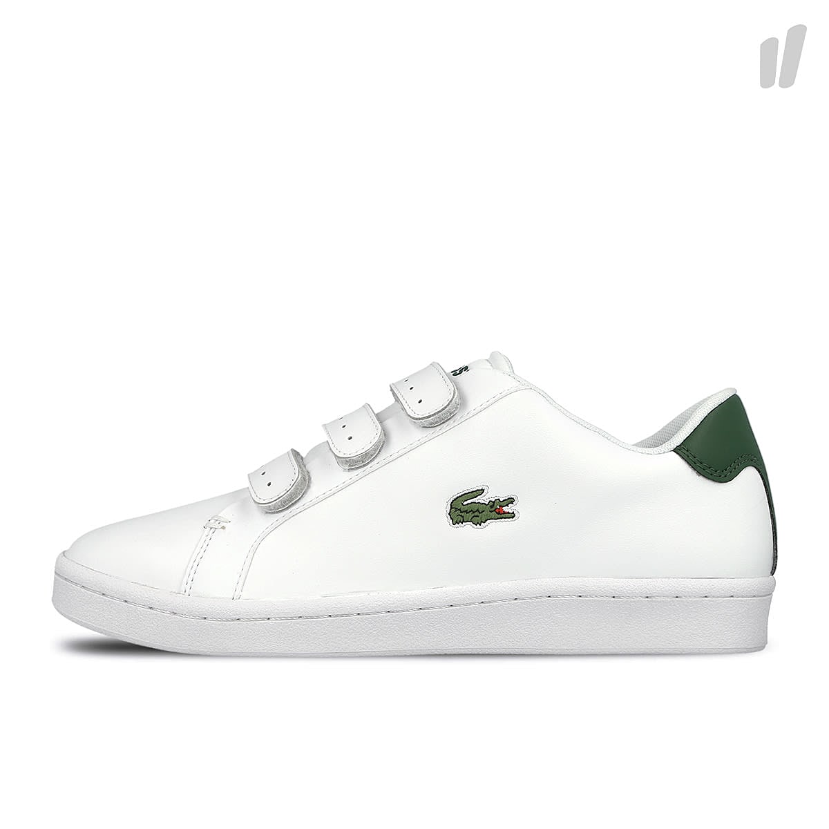 Lacoste Camden New Cup S216 SPM White-Green Low Top Sneakers 7-31SPM2229082 | Overkill