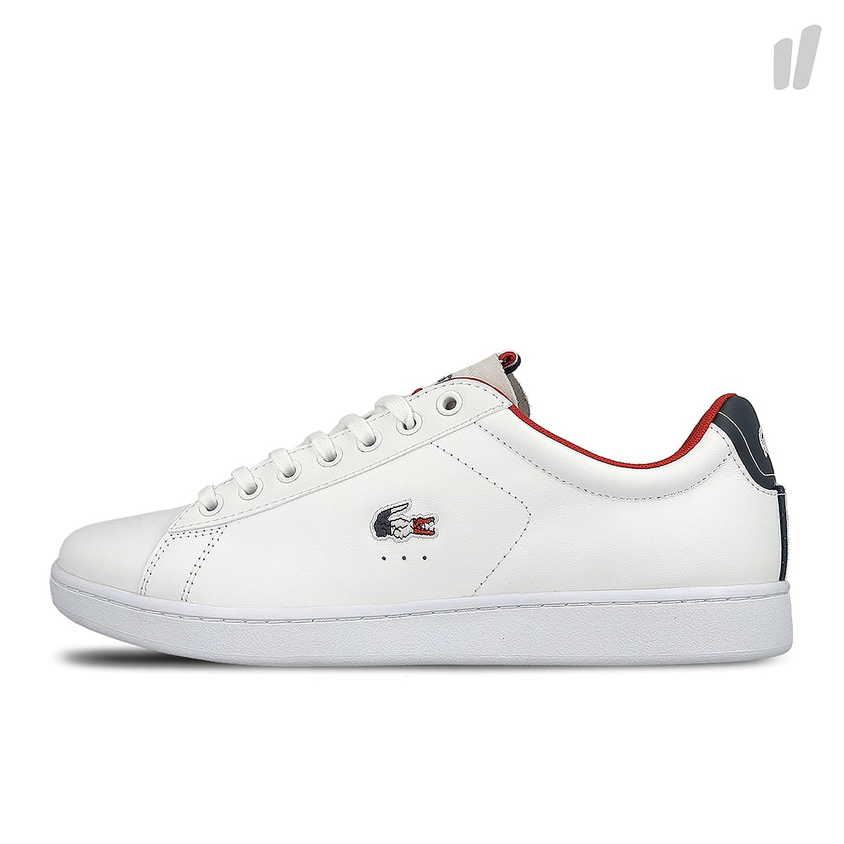 Lacoste carnaby evo 317 3 spm White-Navy Sneakers 7-34SPM0003042 | Overkill