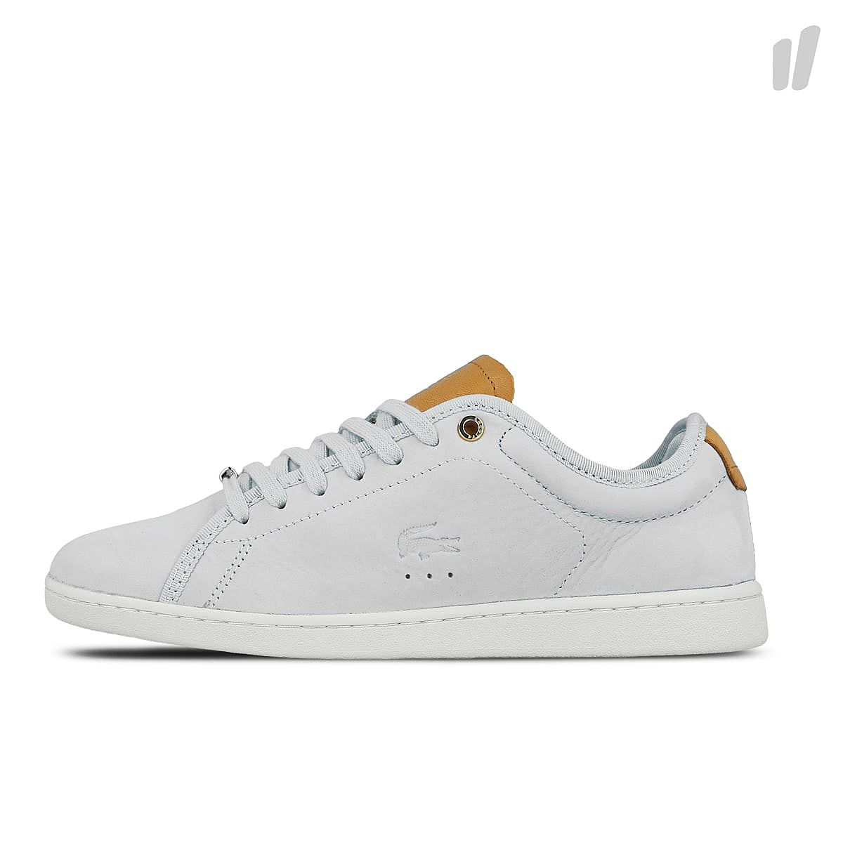 Lacoste wmns carnaby evo 317 8 spw Off White-Tan Nubuck Sneakers 7-34SPW004353S | Overkill