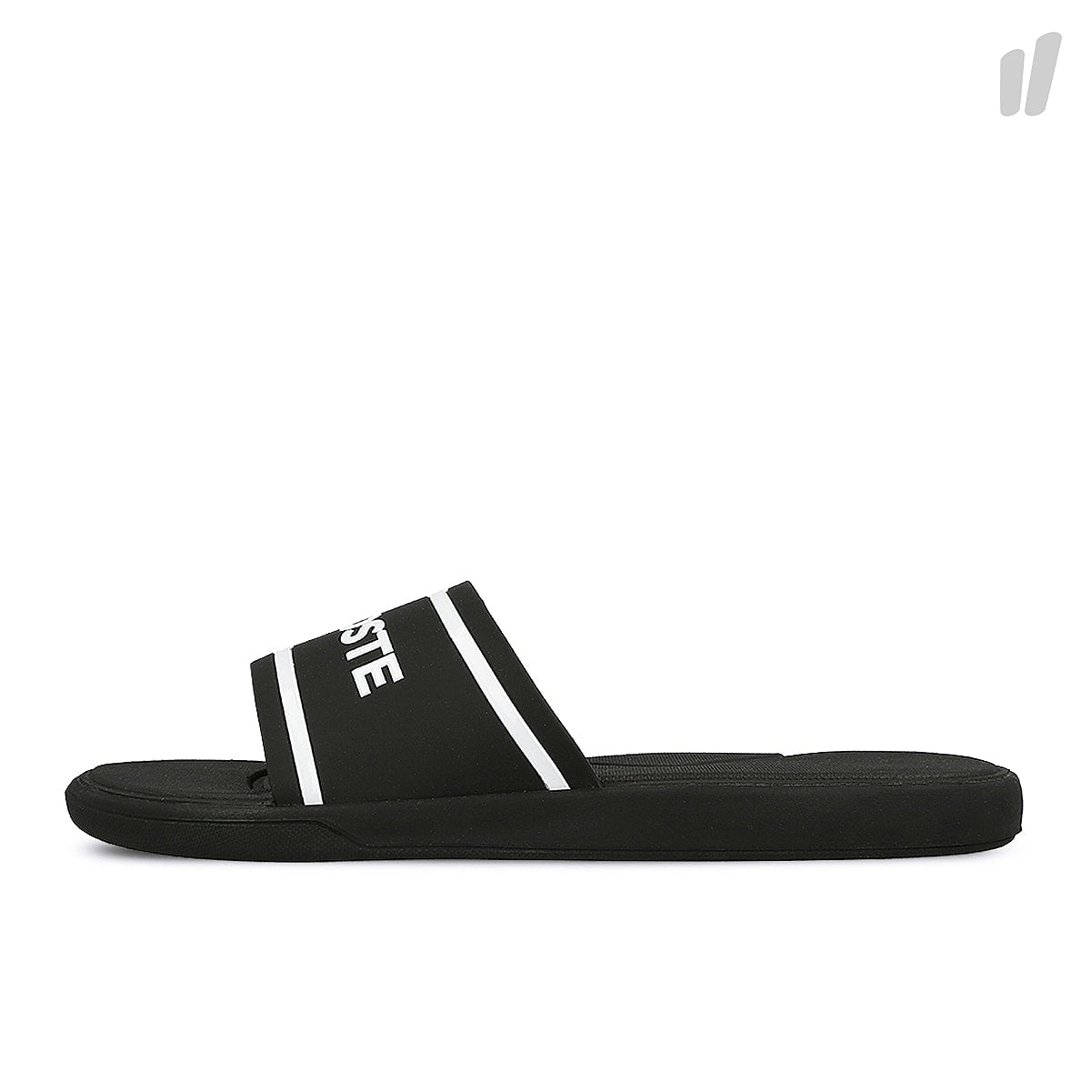 Lacoste l.30 slide 118 3 cam Black-White Slides, Sandals & Slippers 7-35CAM0062312 | Overkill