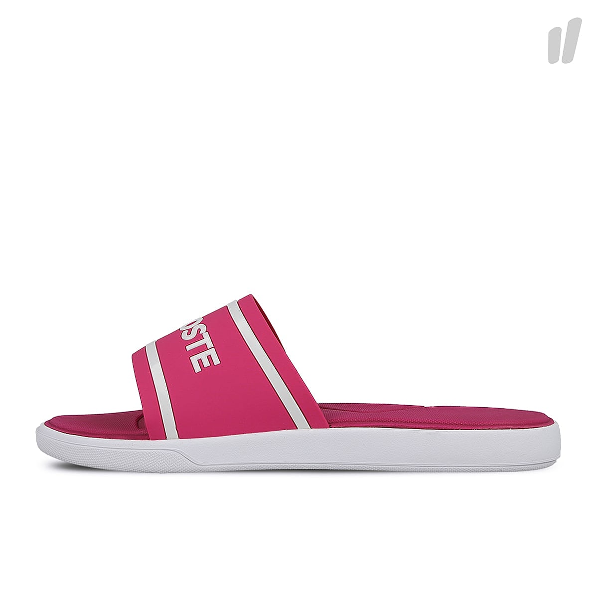 Lacoste wmns l.30 slide 118 2 caw Pink-White Slides, Sandals & Slippers 7-35CAW0021FPG | Overkill
