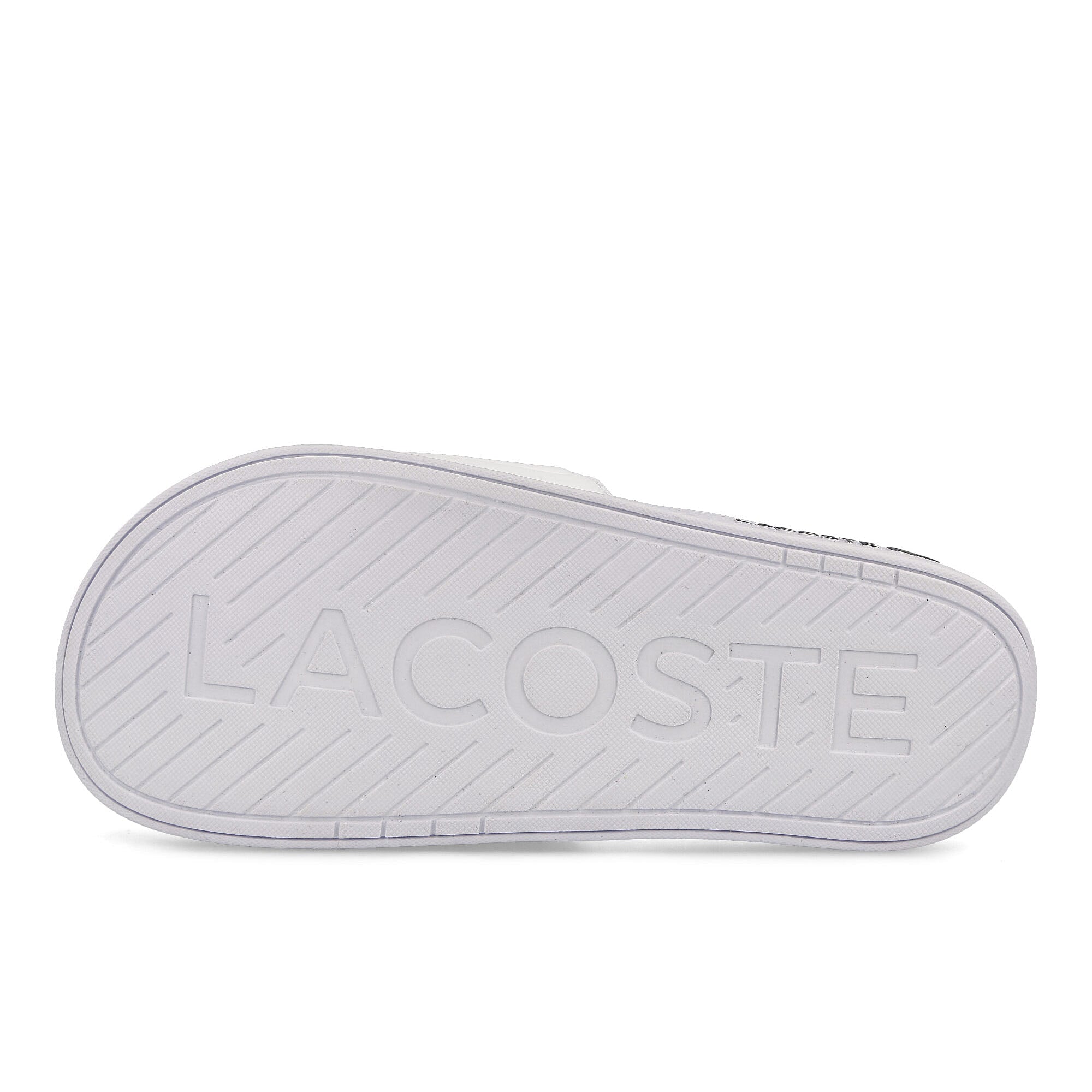 Lacoste croco dualiste White Slides, Sandals & Slippers Detail View 1 | Overkill