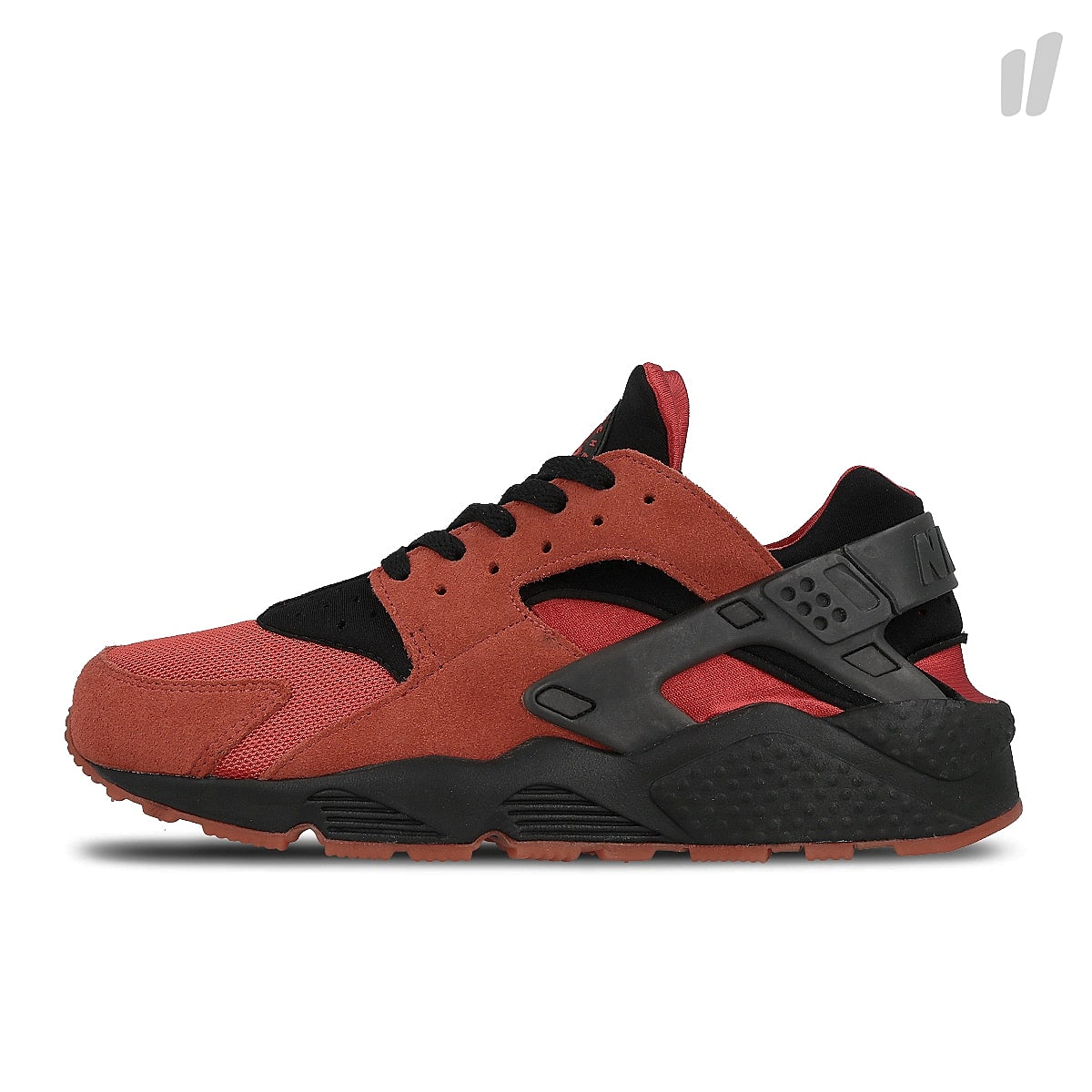Nike air huarache qs University Red-Black Low Top Sneakers 700878 600 | Overkill