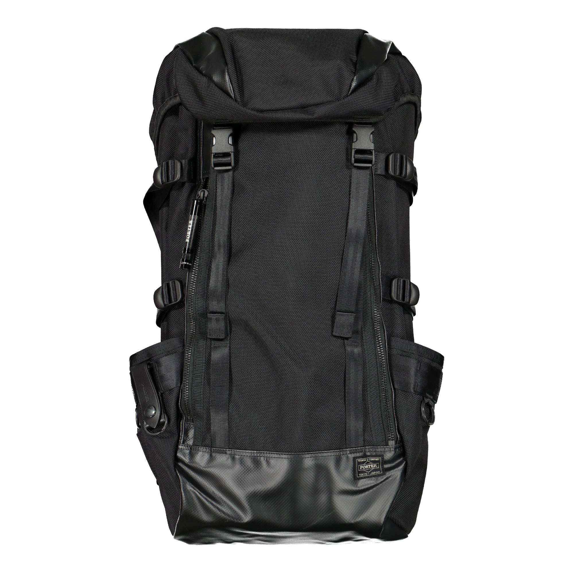 Porter-Yoshida & Co. Heat Ruck Sack Black Backpacks 703-06301-10 | Overkill
